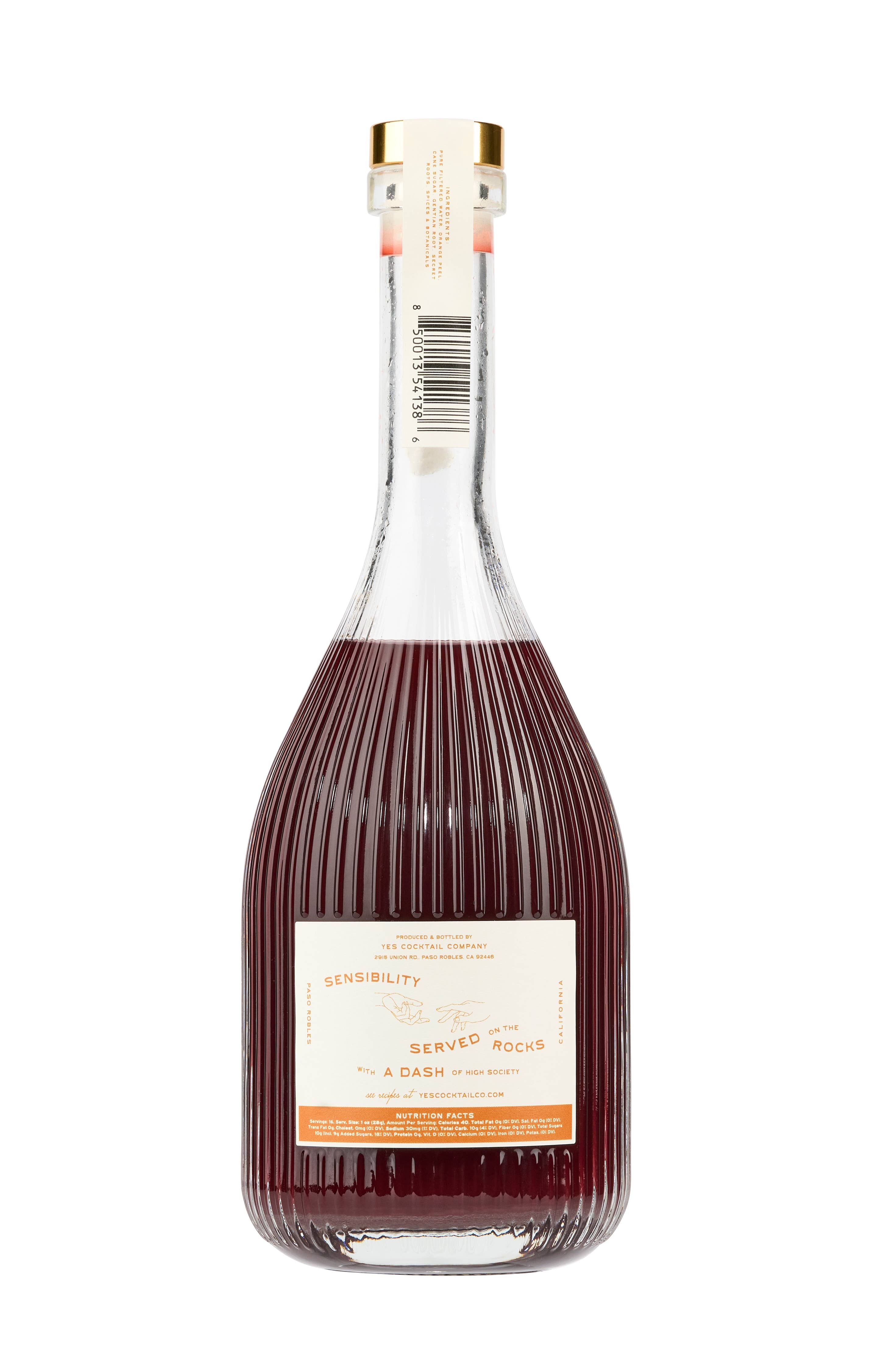 Yes Cocktail Co - NEW Amarø Non Alcoholic Botanical Spirit Aperitif
