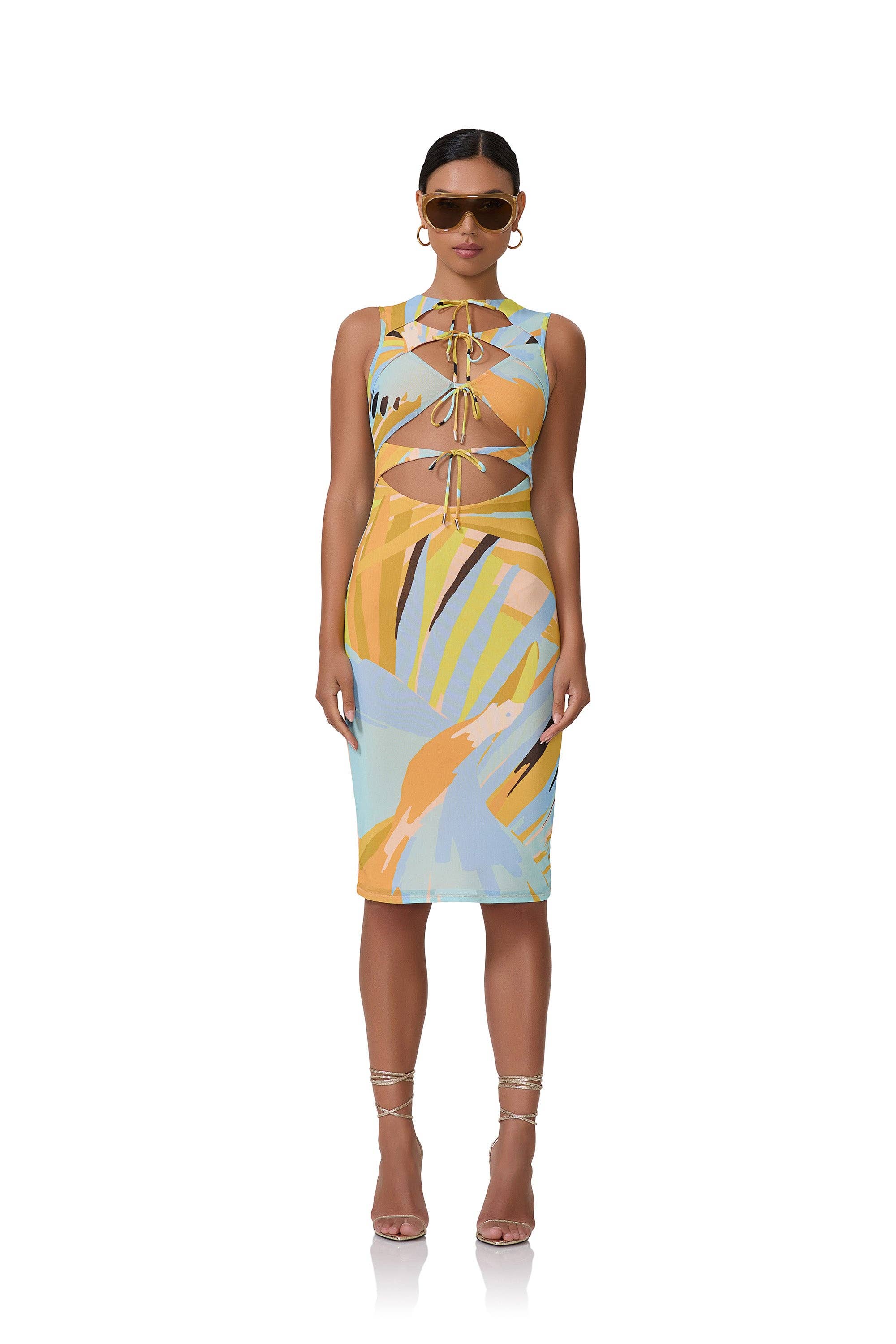 AFRM - Rheana Dress - Bird of Paradise