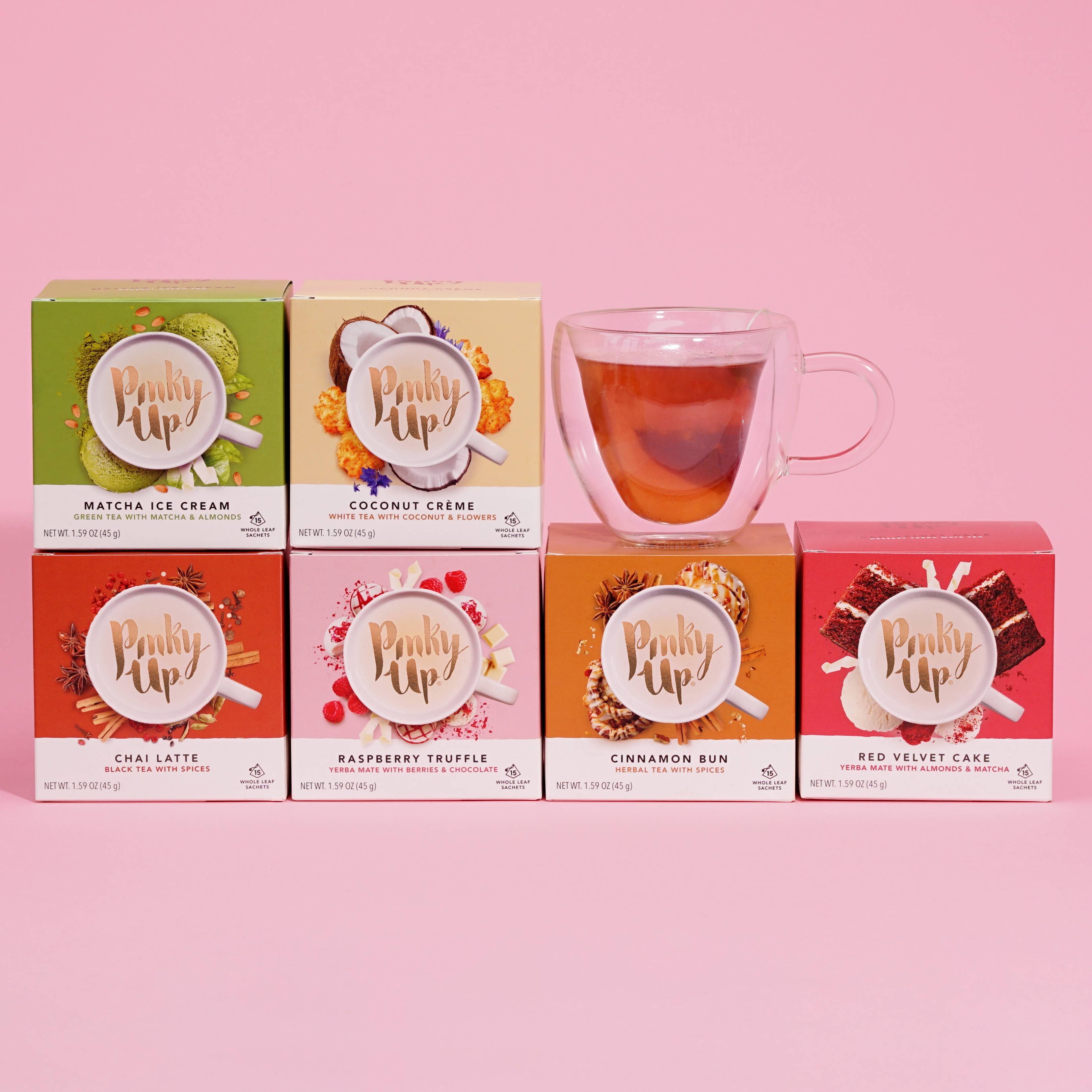Pinky Up - Chai Latte Pyramid Tea Sachets