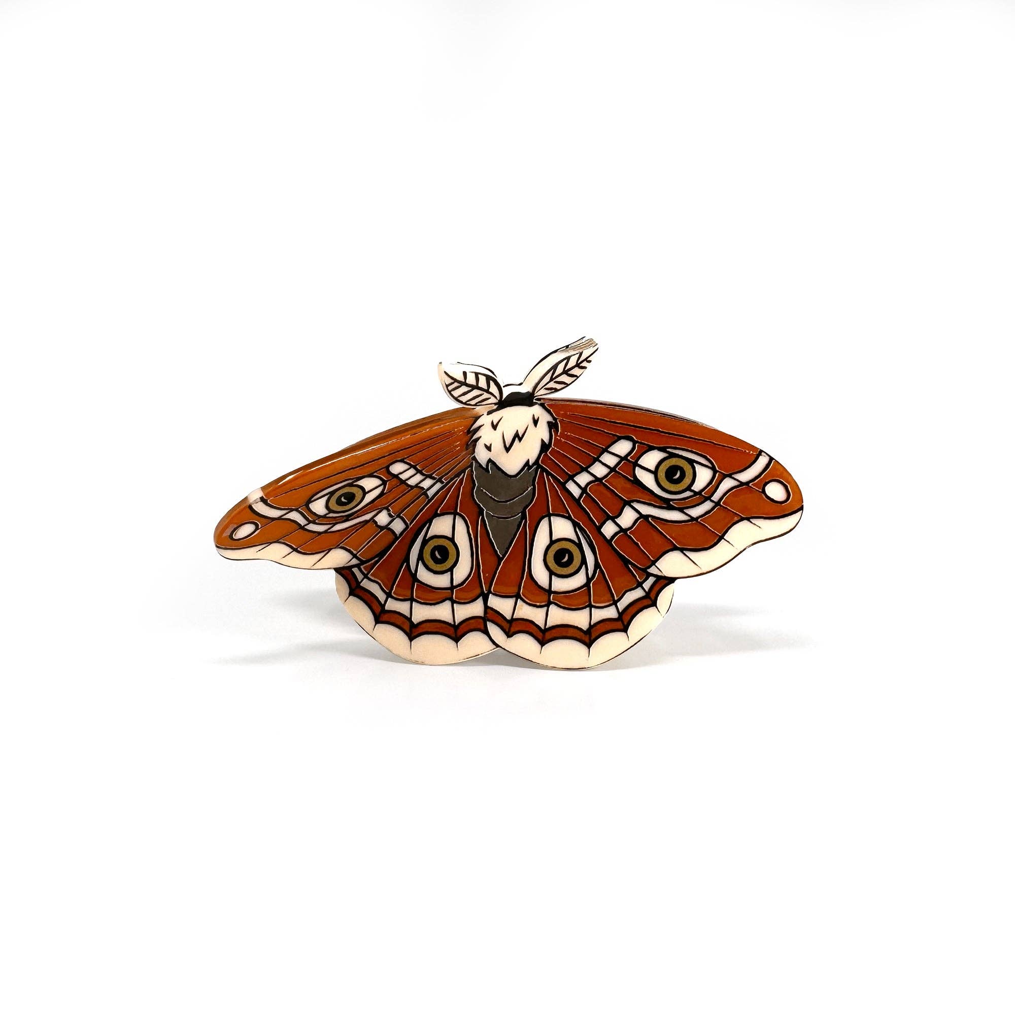 Lunar Moth Hair Claw Clip