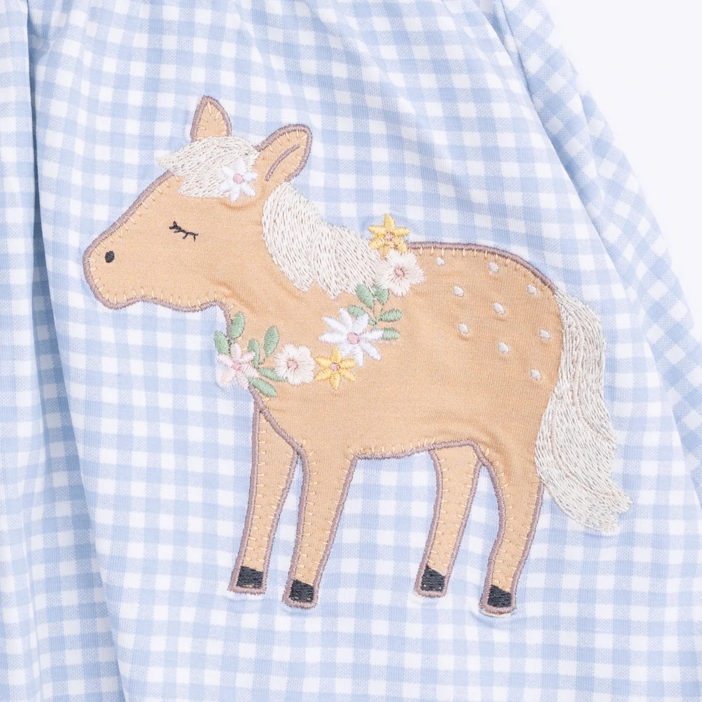Cute Farm Animals Applique - Tank Dress with Bloomer