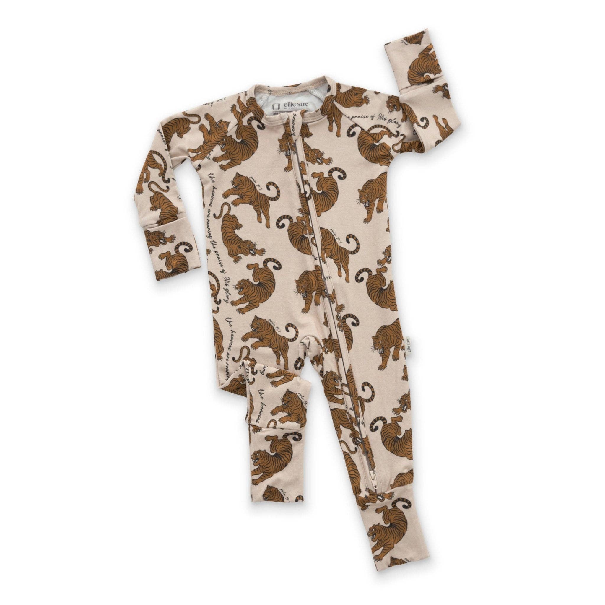 Ellie Sue - Roar Zipper Romper