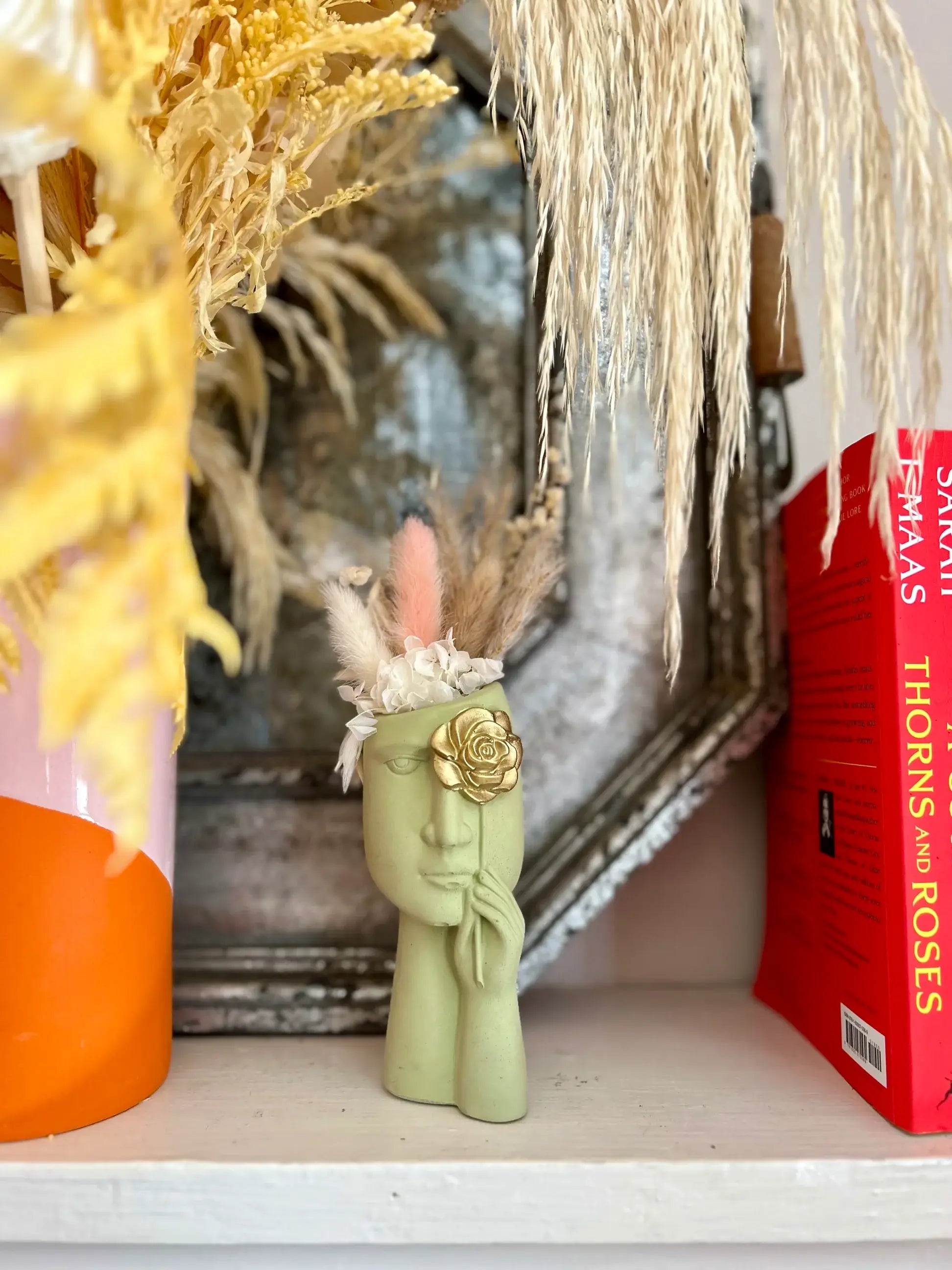 Queen City Crete - Iris Air plant Holder/Vase