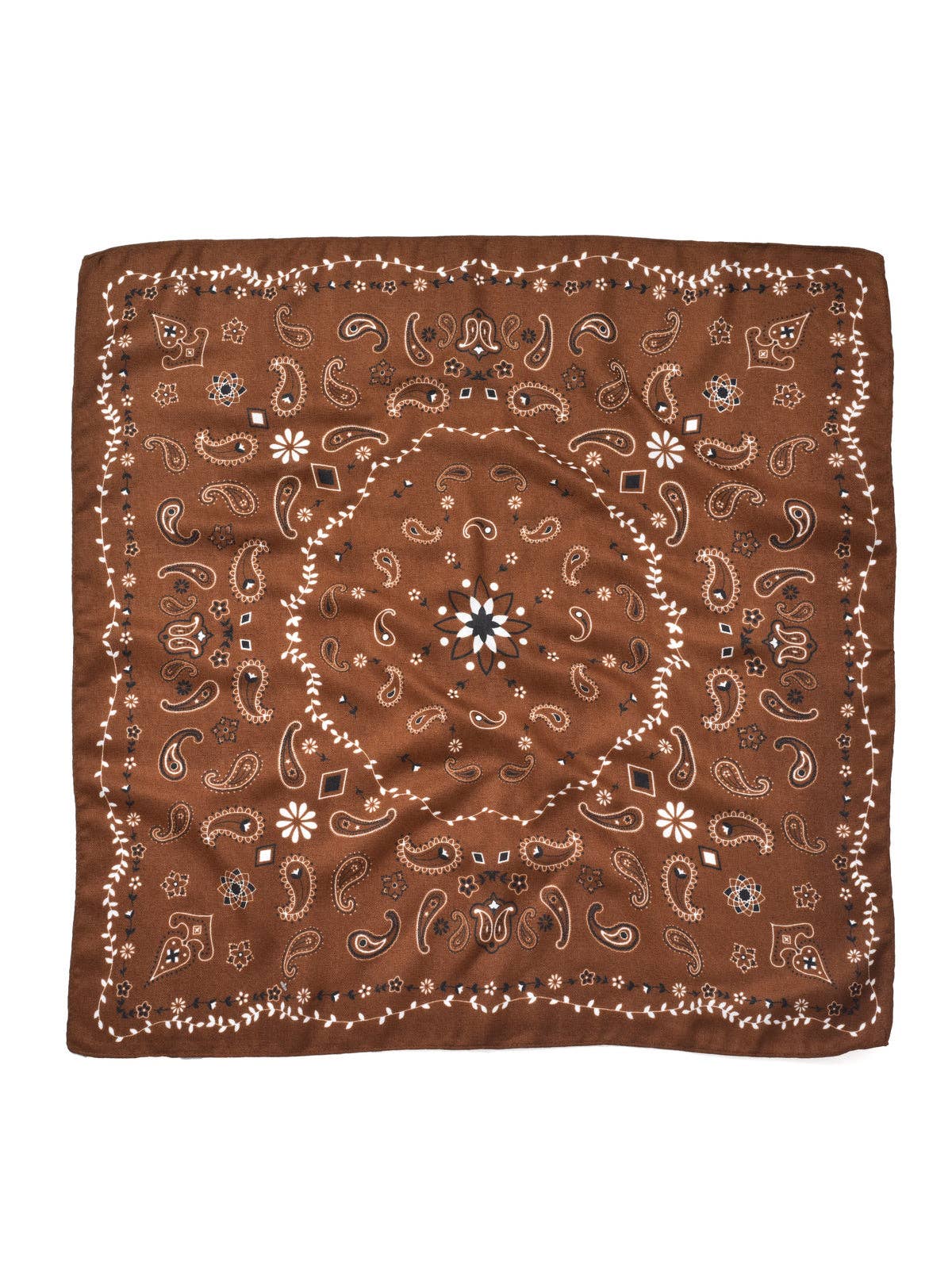 Funkyrel® Atzbranding Limited - Scarvii - Square Scarf with Paisley Print – Fresh & Vintage