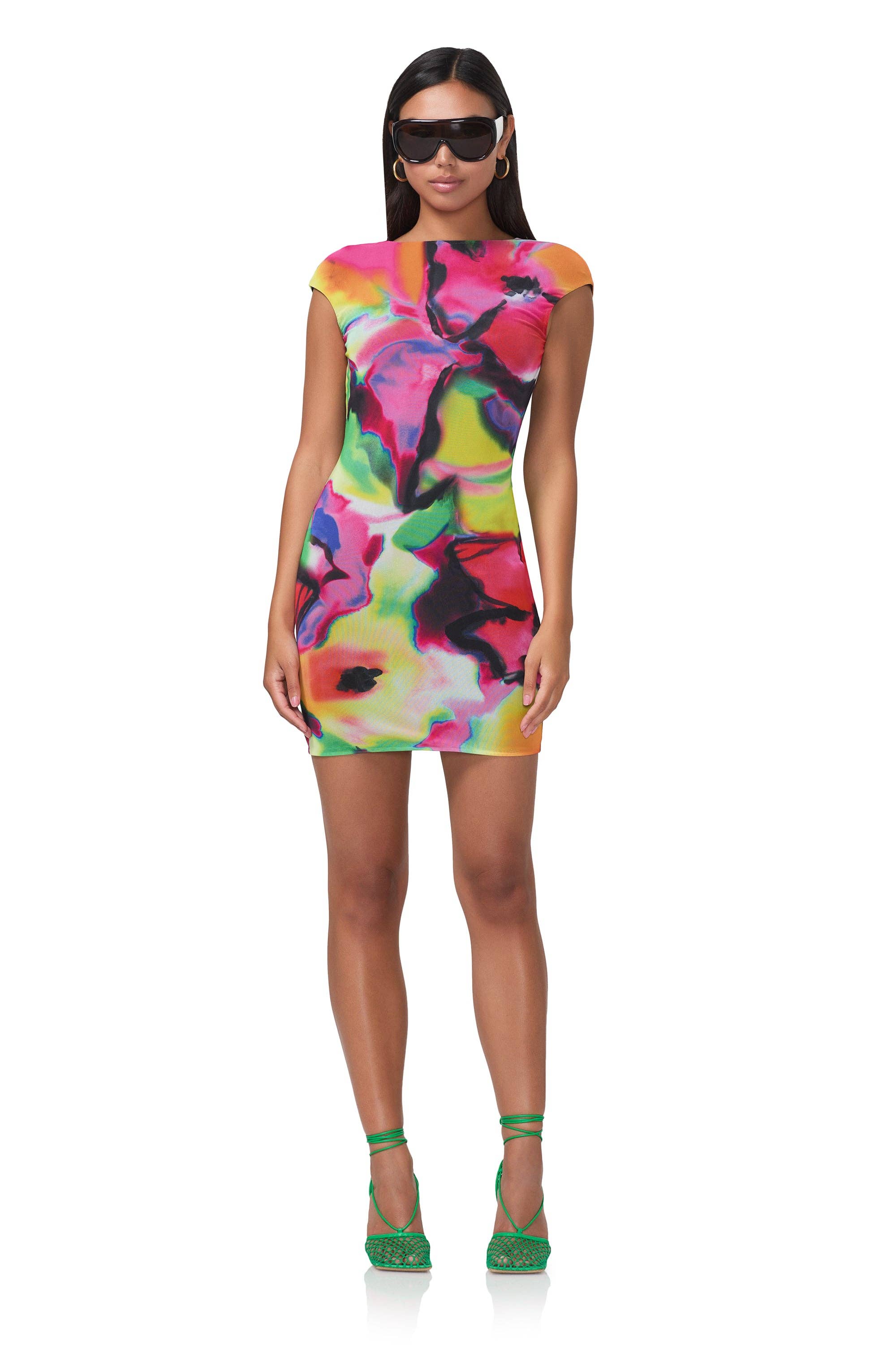 AFRM - Mabel Mini Dress - Spray Floral