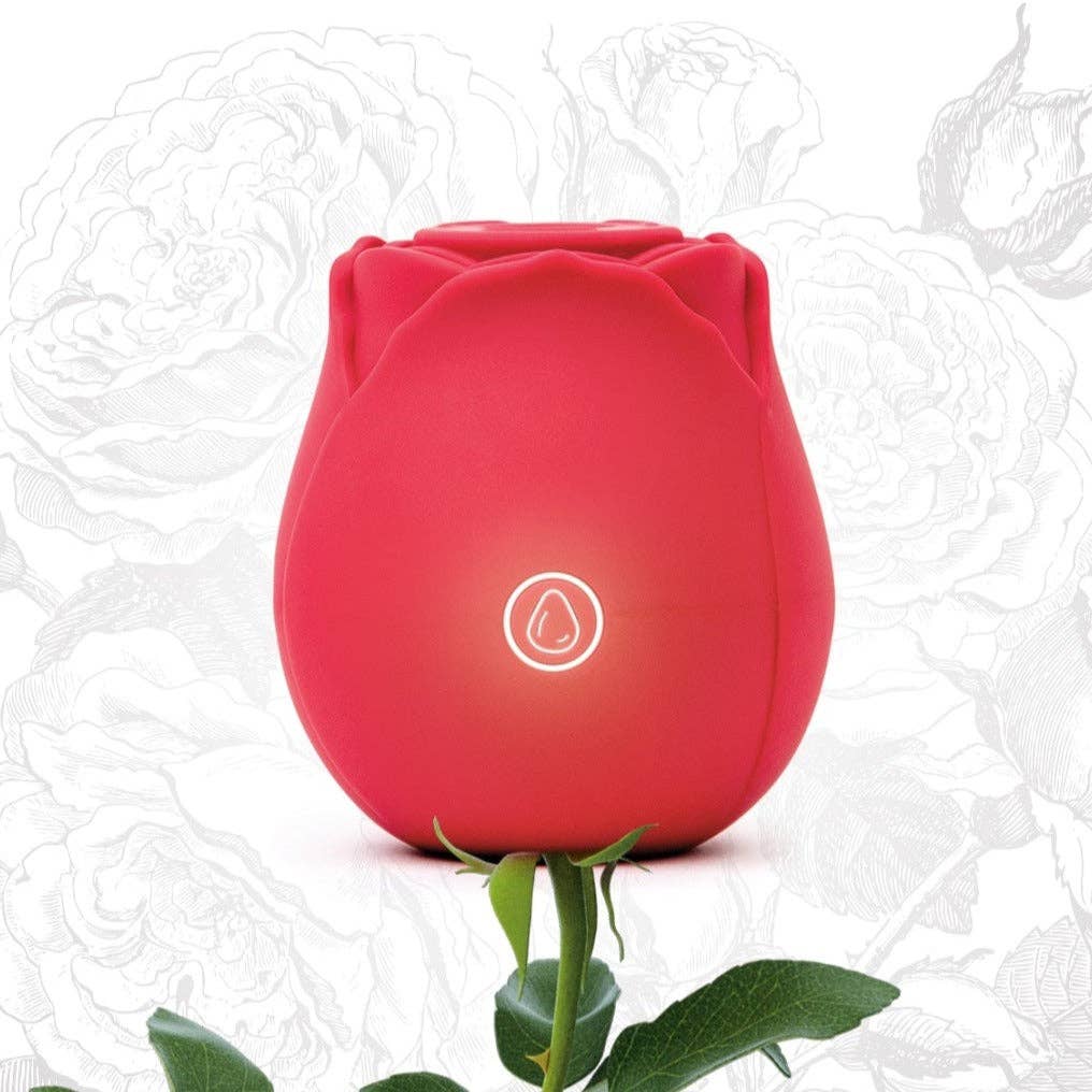 VELVET BRANDS - Rose Suction Clitoral Stimulator Sex Toy for Women