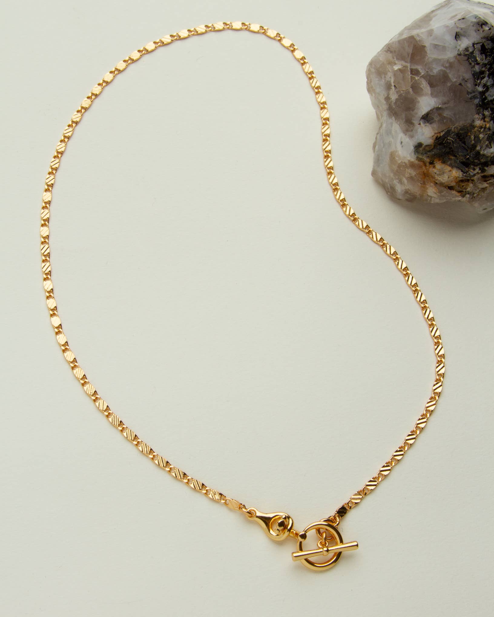 Luna Norte - Adorned Toggle Necklace