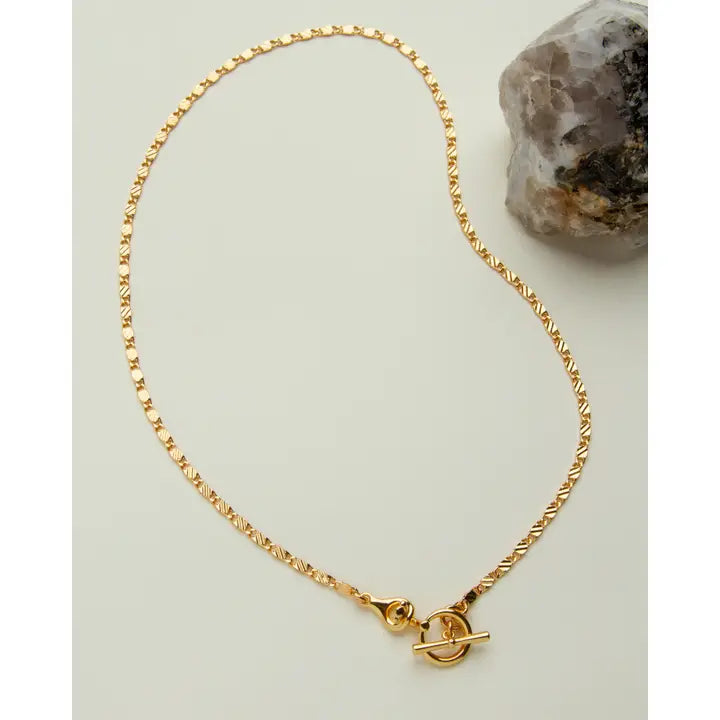 Adorned Toggle Necklace 16inch