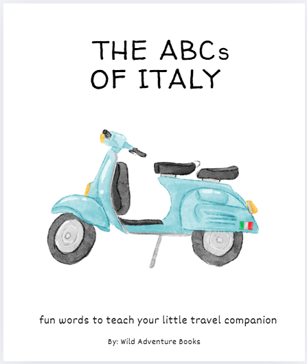 Wild Adventure Books - ABC's of Italy
