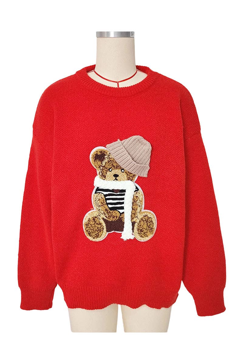 Mccolin - Festive Bear Sweater