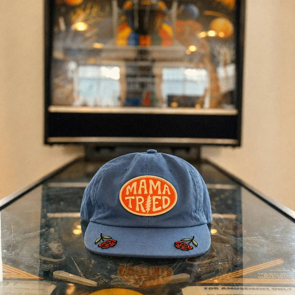 Trek Light - Cotton Snapback Hat | Mama Tried
