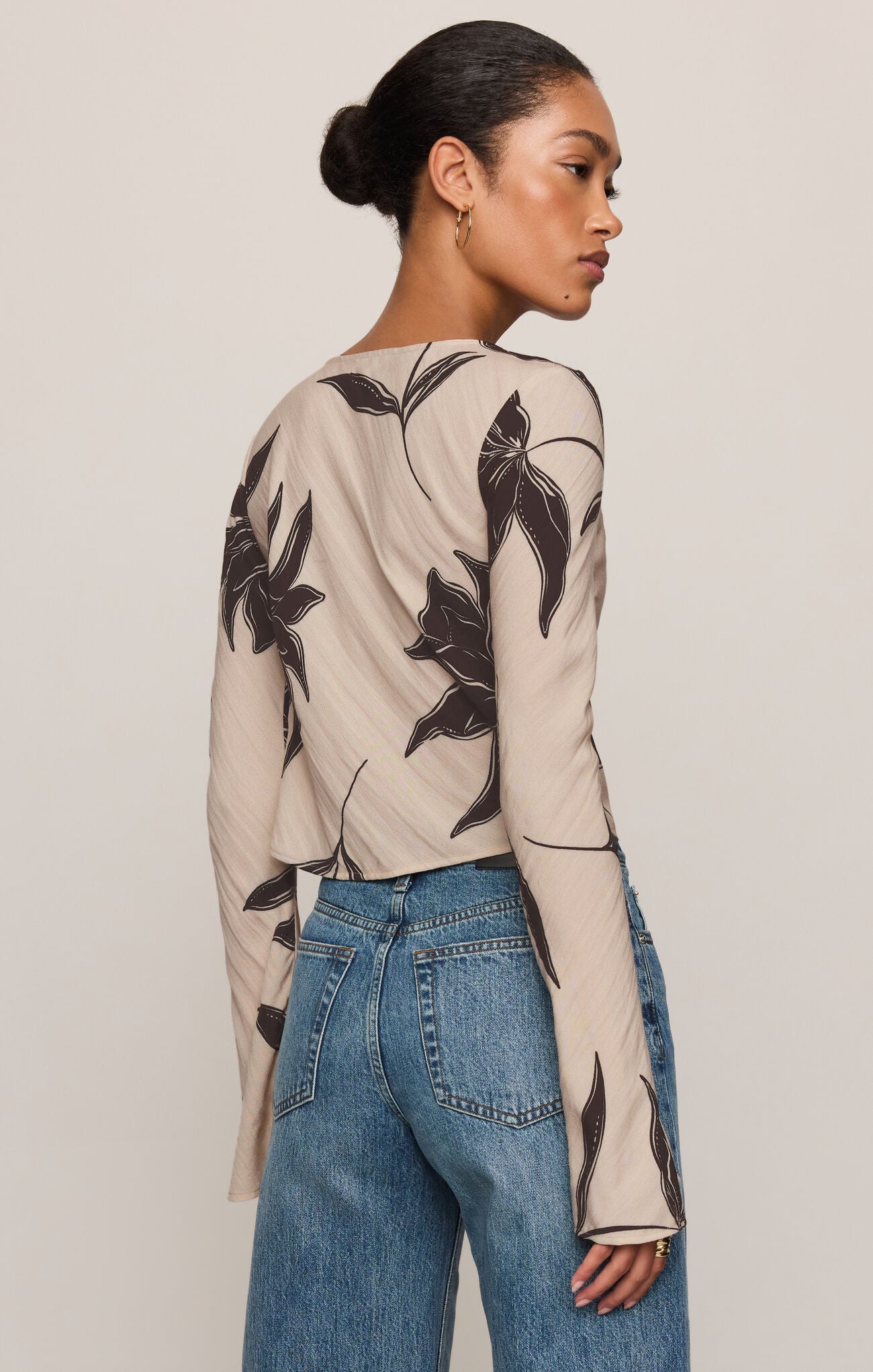Nia Clem Floral Top