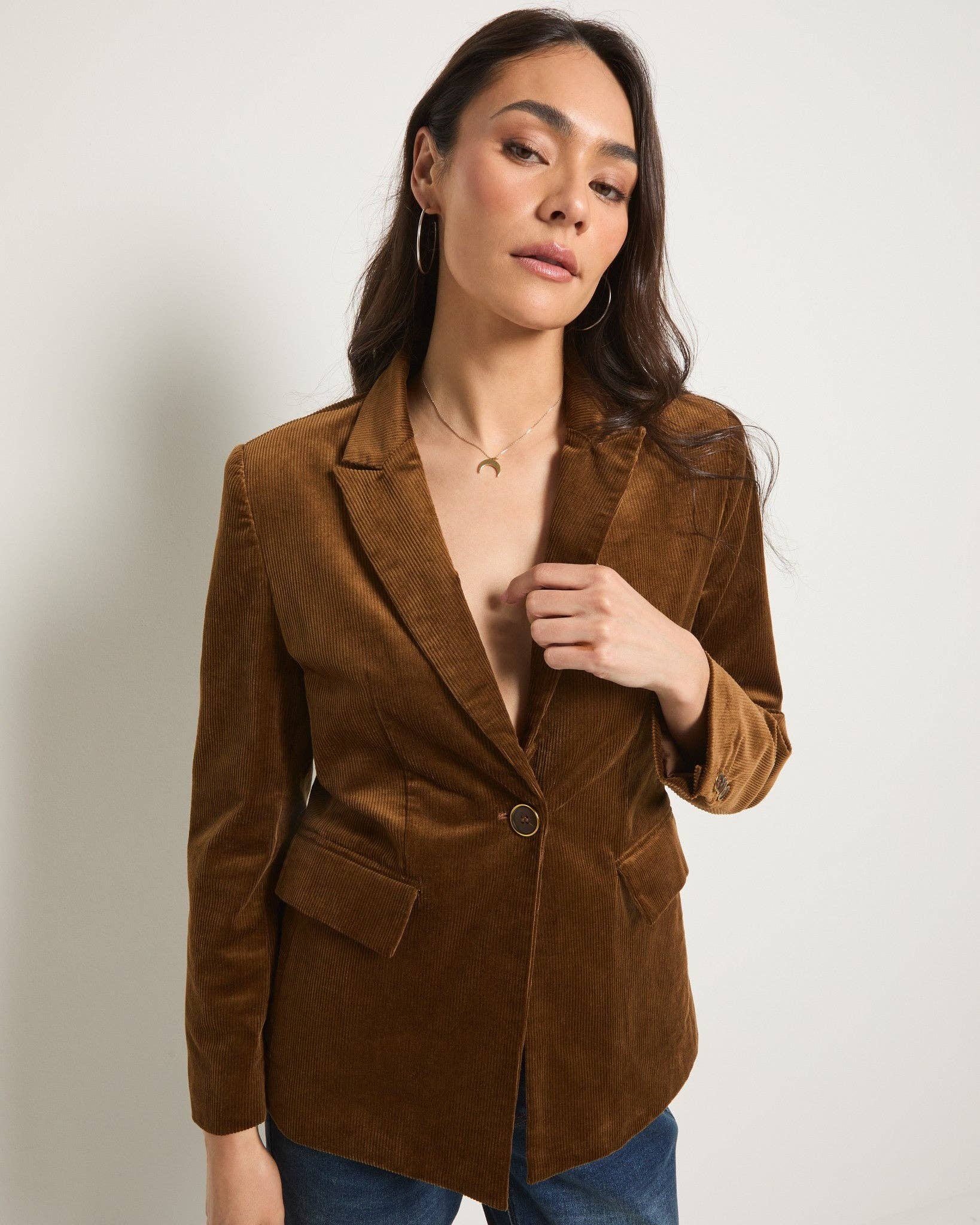 Seventy Eight and Sunny (SEAS) - Ivy Corduroy Blazer
