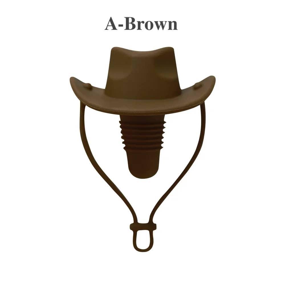 Homerely - Creative Silicone Cowboy Hat Wine Stopper