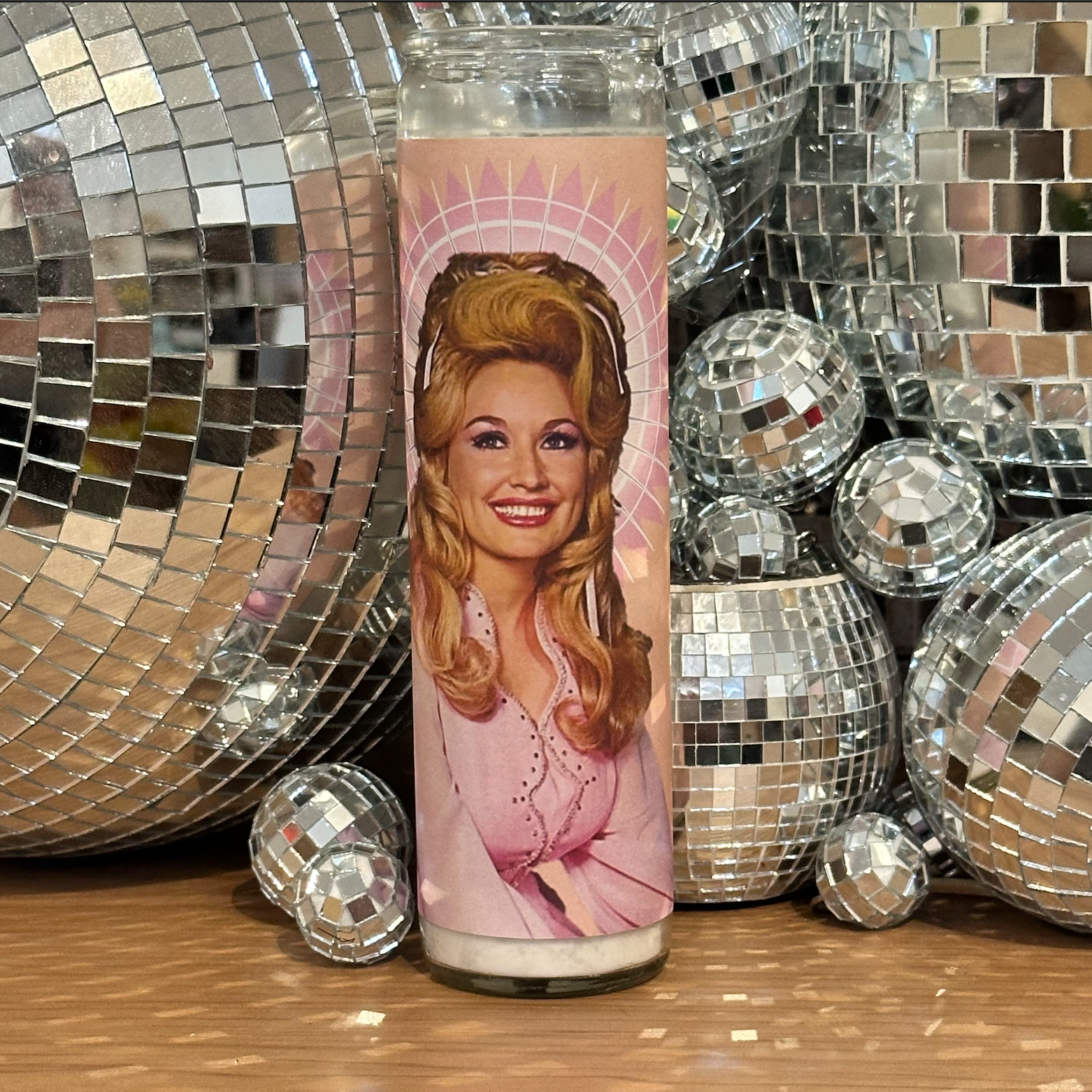 Flaming Feminist - Dolly Parton Inspired Payer Candle