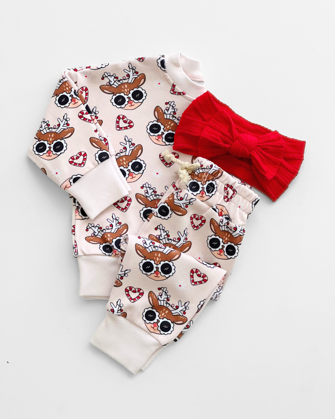 Christmas Baby & Kids Clothing Jogger Set