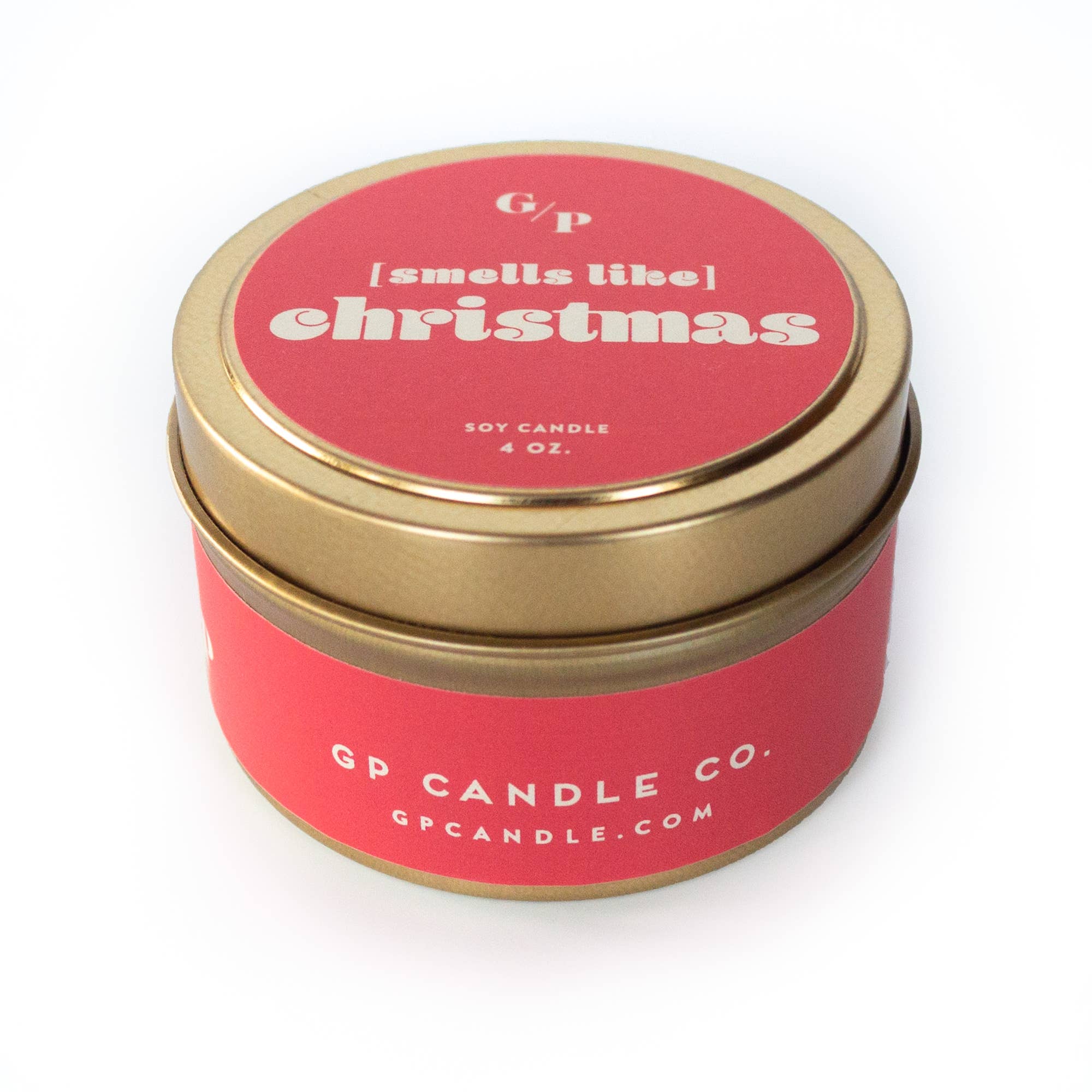 GP Candle Co. - [Smells Like] Christmas Just Because 4 oz. Candle Tin
