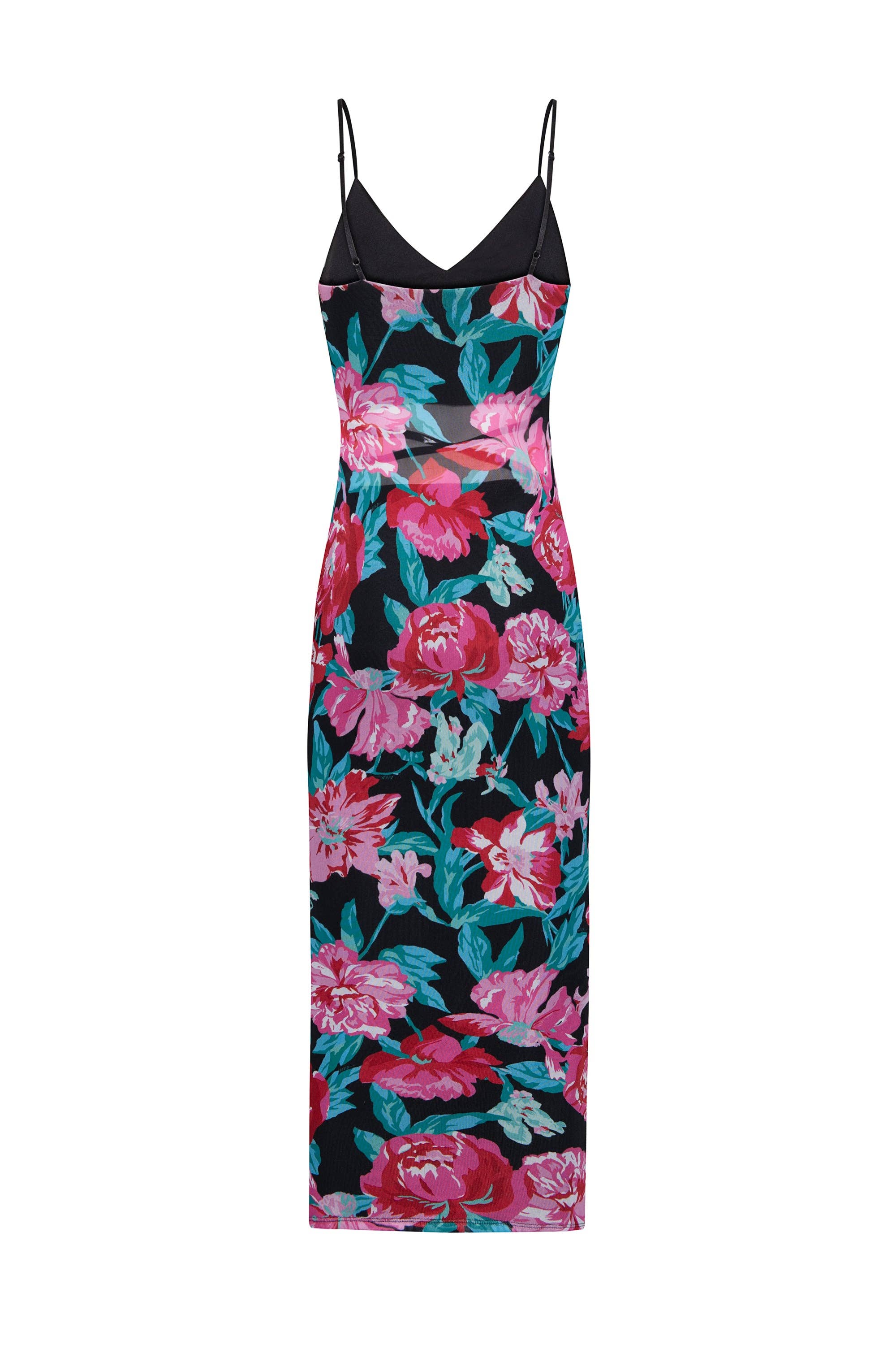 AFRM - Roze Mesh Dress - Vintage Summer Floral