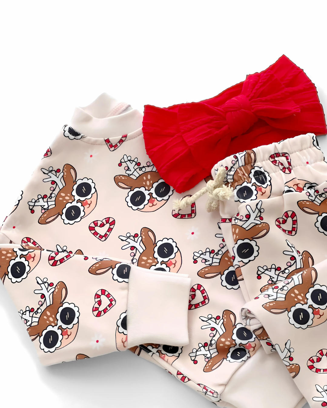 Christmas Baby & Kids Clothing Jogger Set