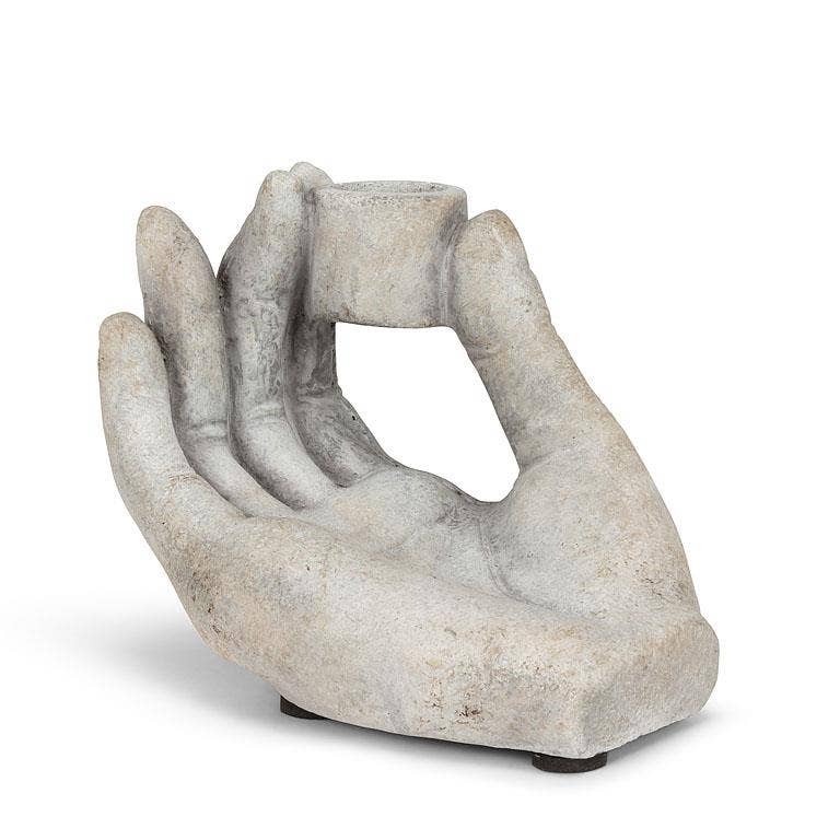 Abbott - Low Dainty Hand Taper Holder-4"H