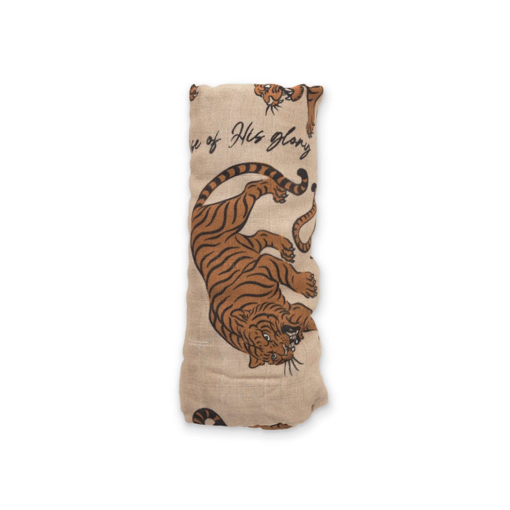 Ellie Sue - Roar Muslin Swaddle Blanket