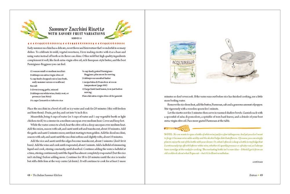 W. W. Norton - The Italian Summer Kitchen: Timeless Recipes for L