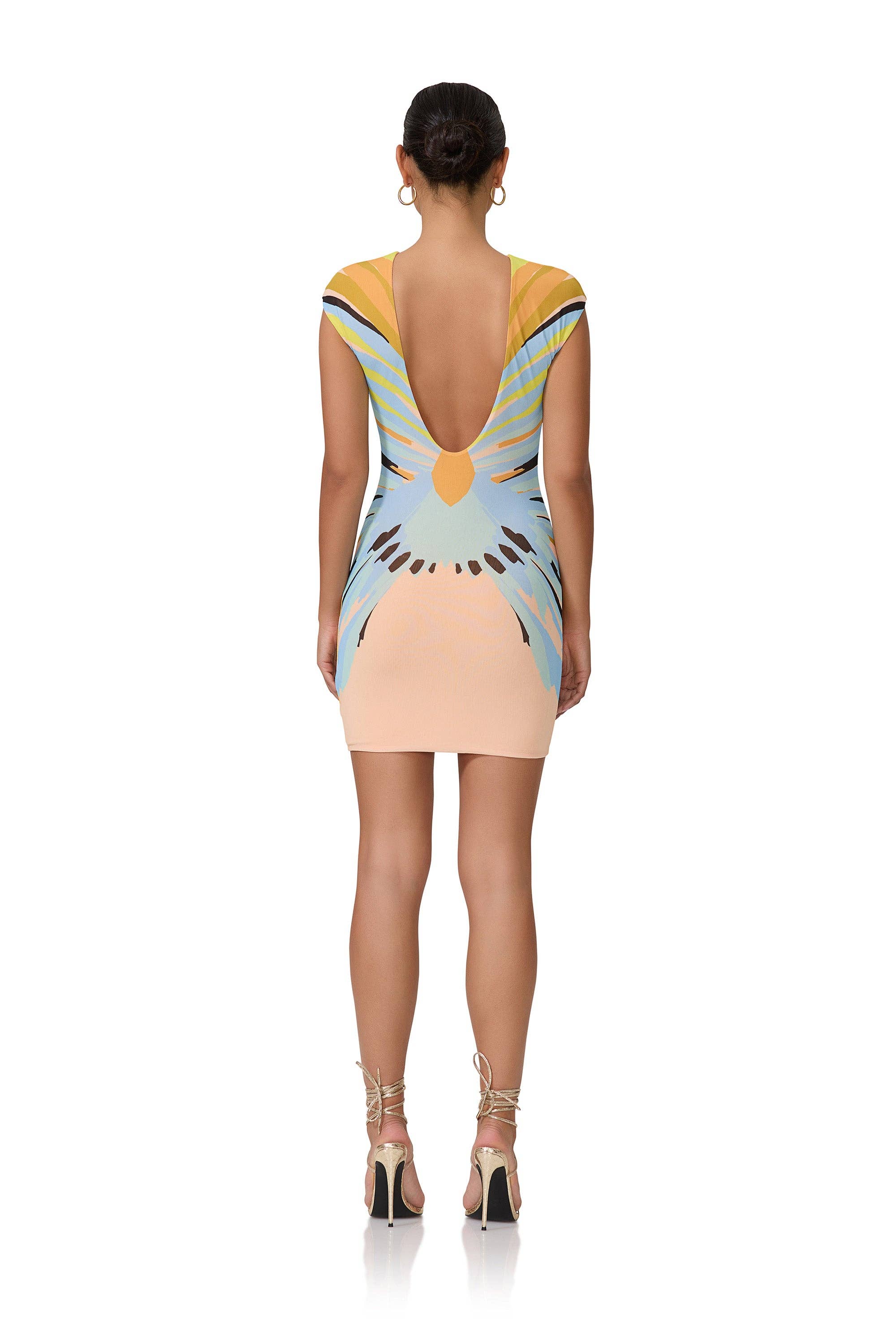 AFRM - Mabel Mini Dress - Bird of Paradise