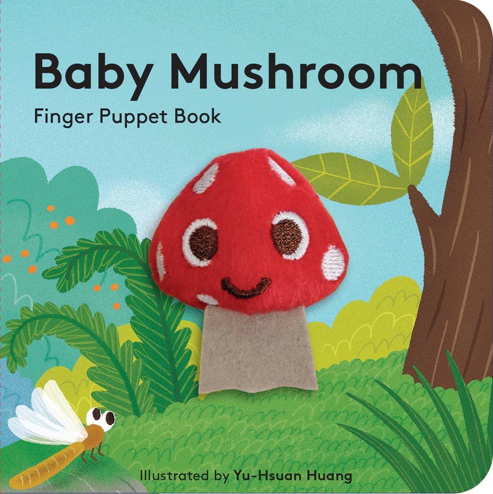 Chronicle Books - Baby Mushroom: Finger Puppet Book