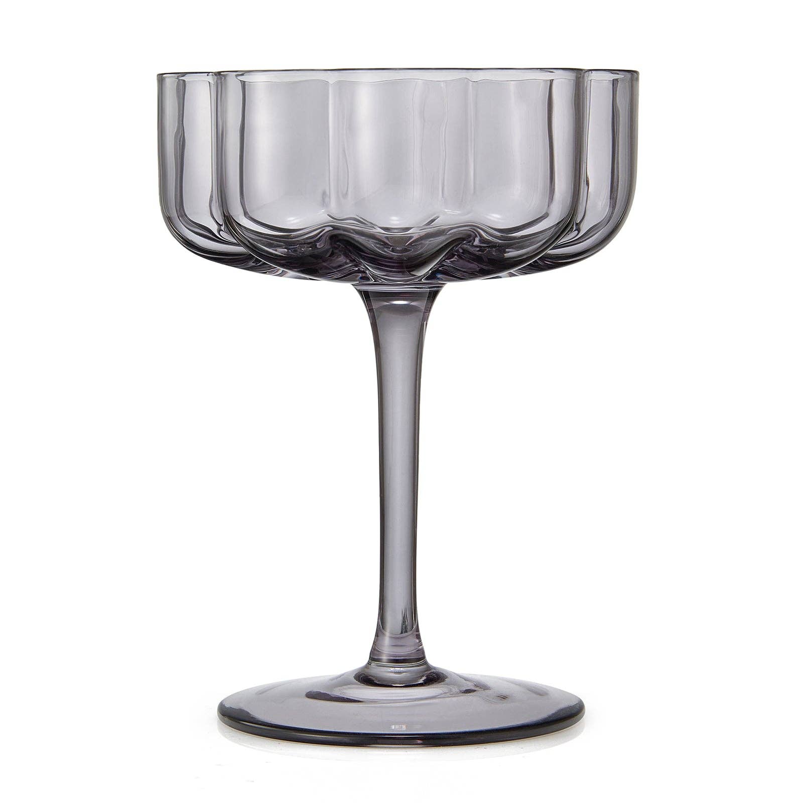 The Wine Savant /  Khen Glassware - Vintage Glass Coupes 7oz Set of 2