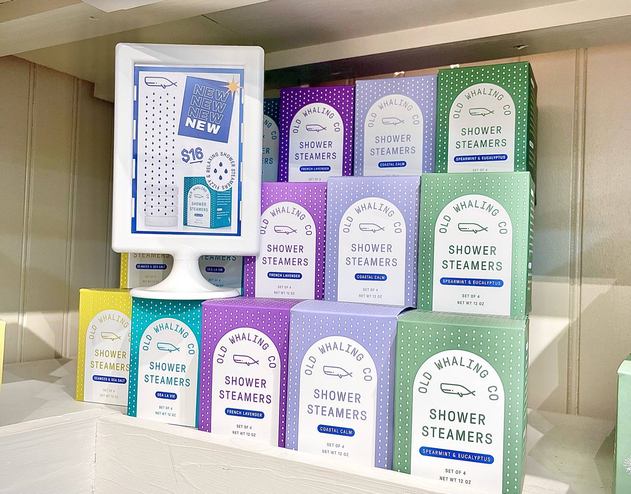 Old Whaling Company - Spearmint & Eucalyptus Shower Steamers