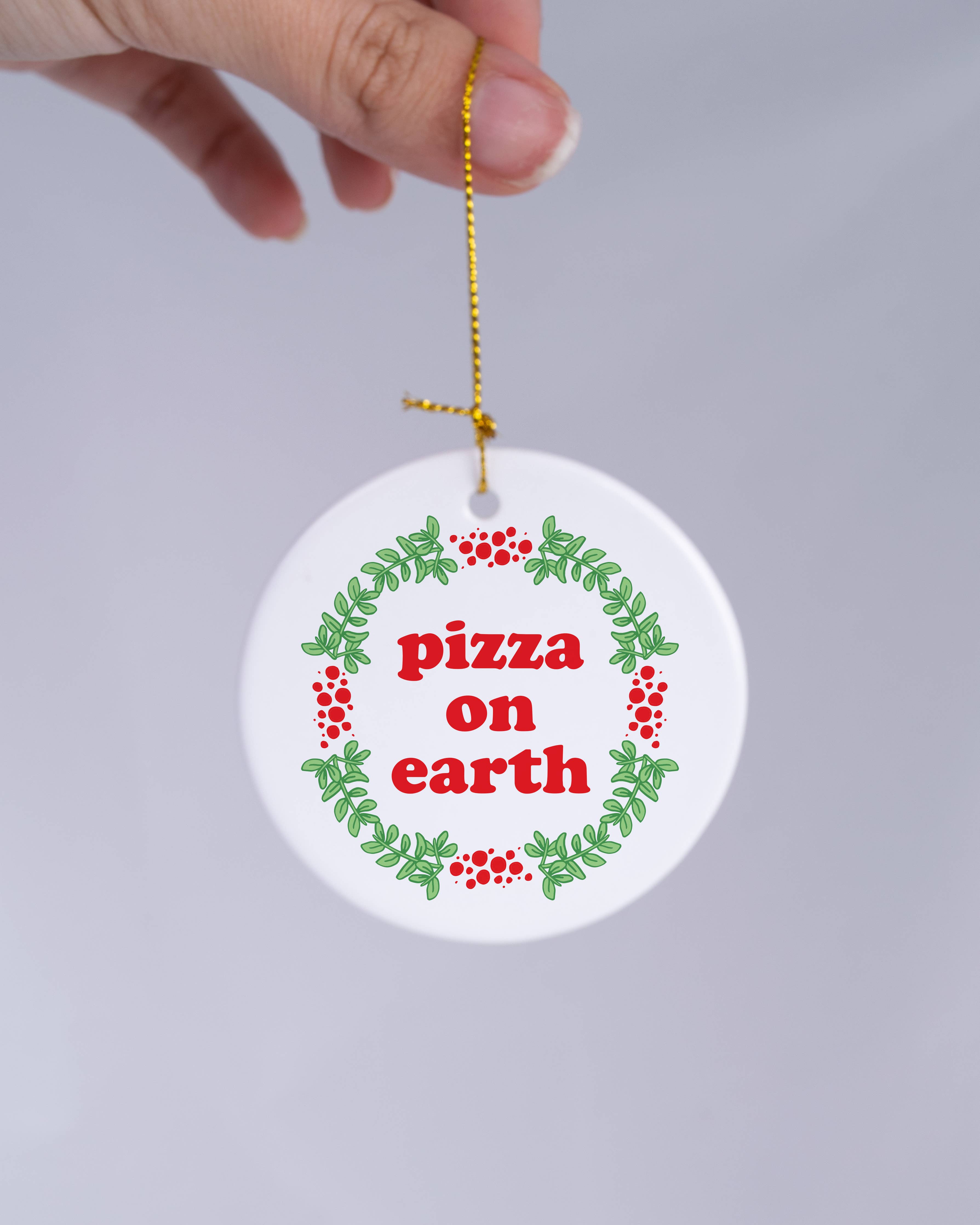 femfetti - Pizza On Earth Ornament