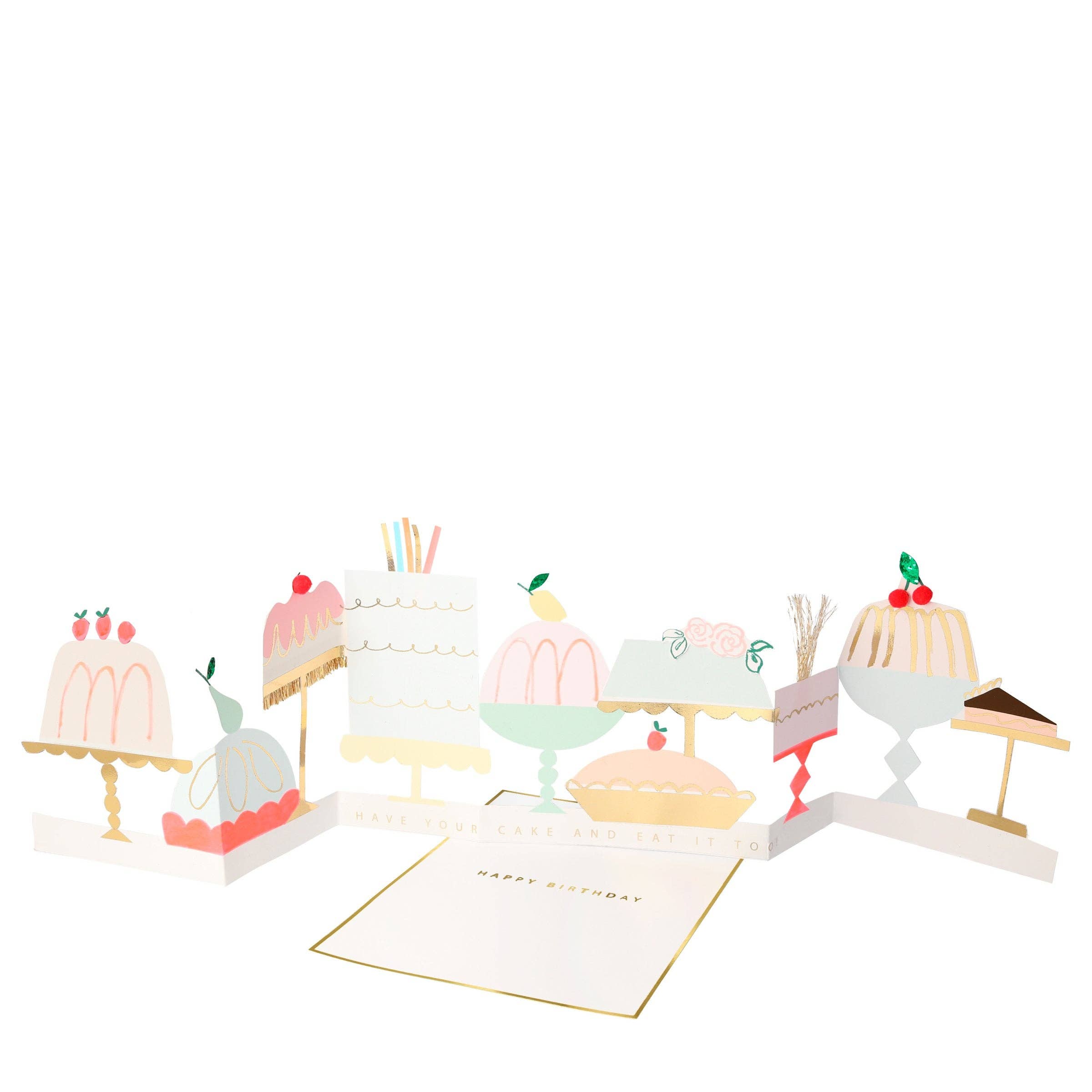 Meri Meri - Cake Birthday Card