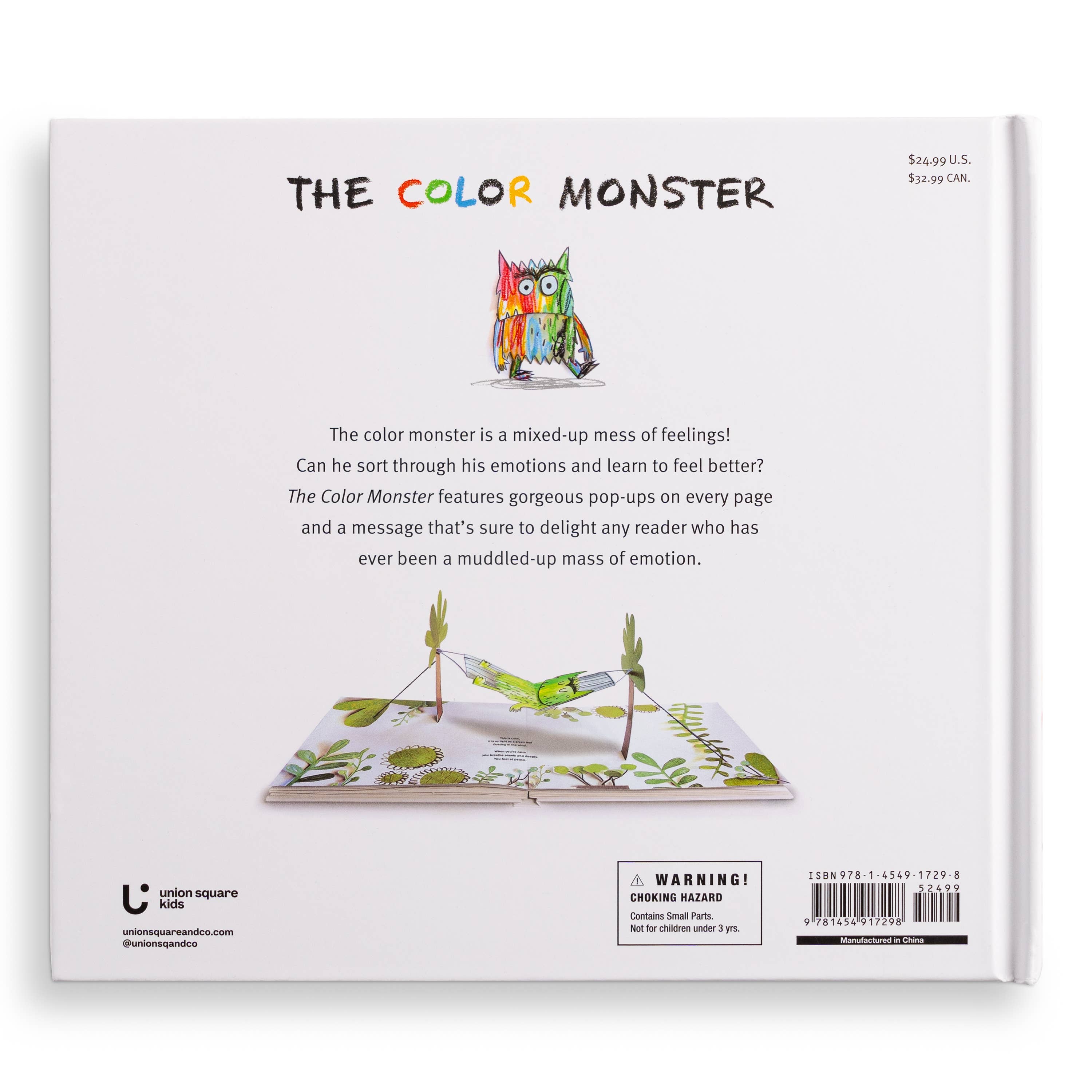 Hachette Book Group - The Color Monster: A Pop-Up Book of Feelings