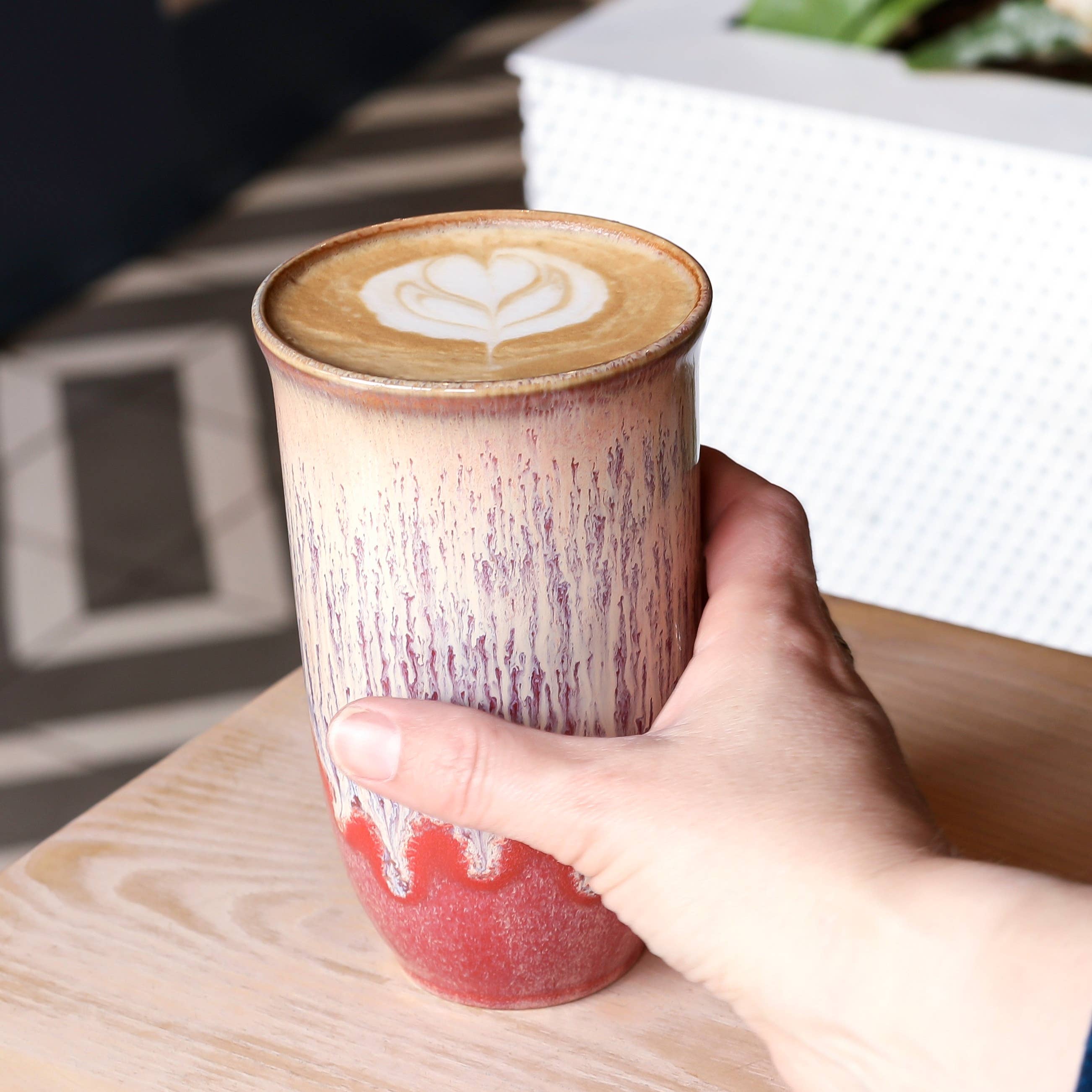 Nova Ceramics Travel Mugs - Jupiter Ceramic Travel Cup – 16oz with Lid & Sleeve