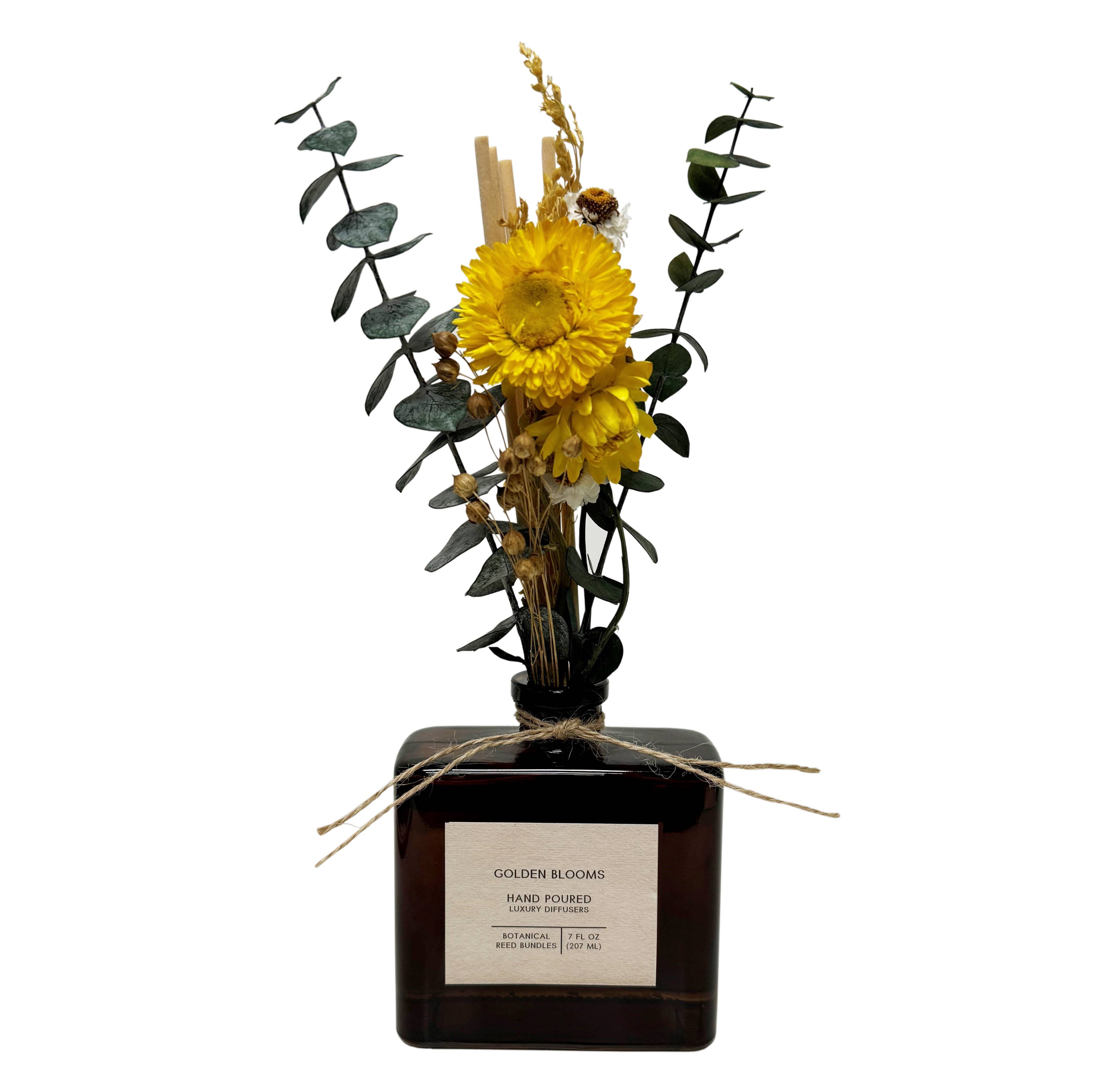 Andaluca - Golden Blooms Bouquet Reed Bundle Fragrance Diffuser