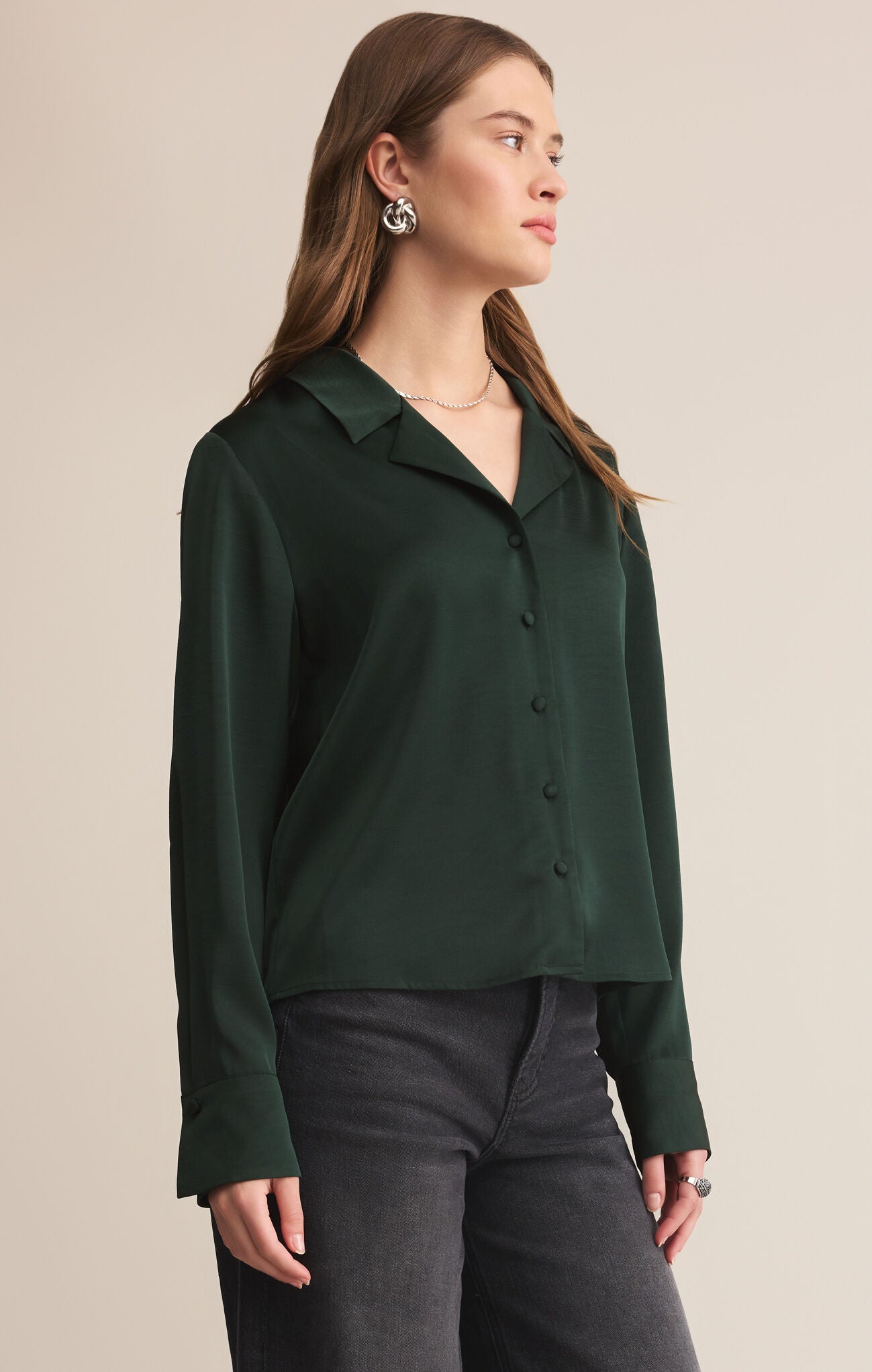 Ana Satin Top