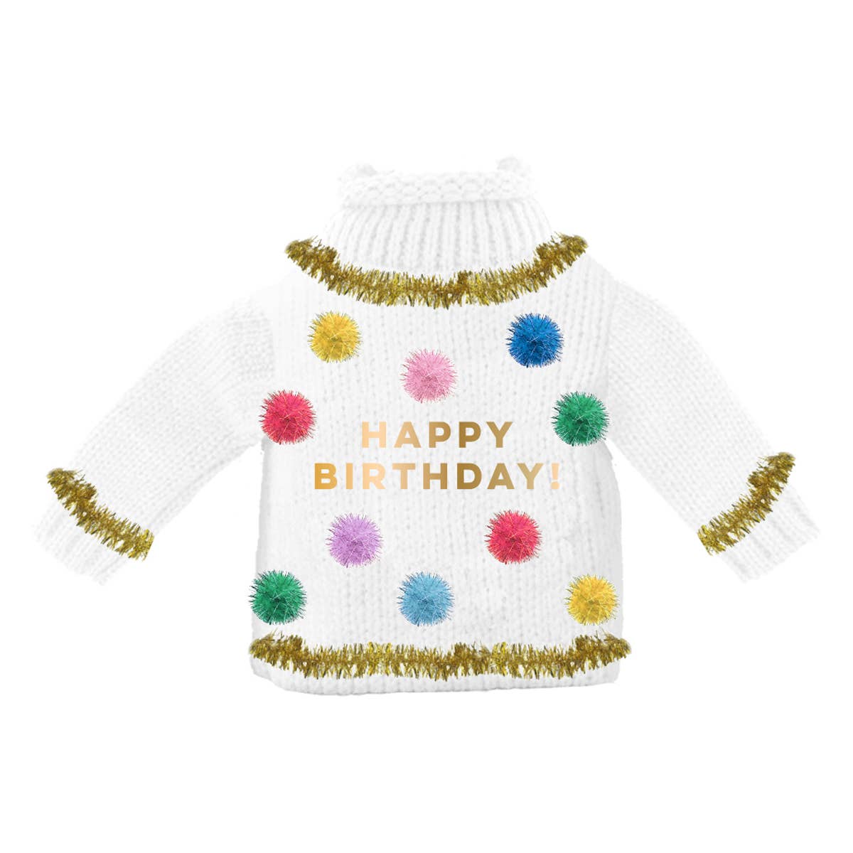 soiree-sisters - Wine Bottle Sweater | Happy Birthday