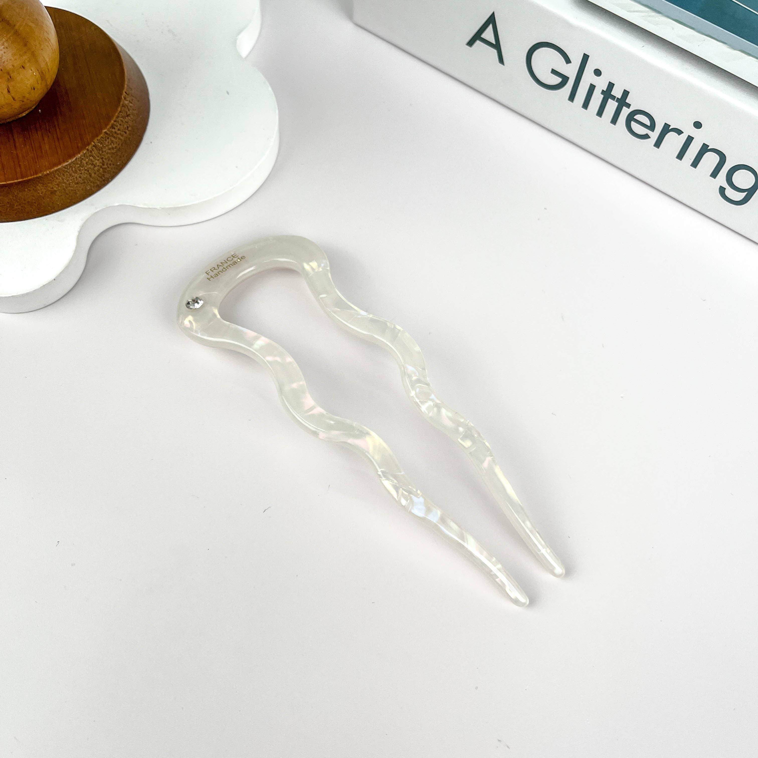 SoapElenGlen - U-Shaped Diamond Hairpin