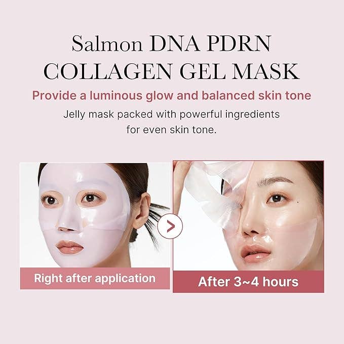 Sol Beauty Lab - Medicube Salmon DNA PDRN pink collagen jelly gel mask
