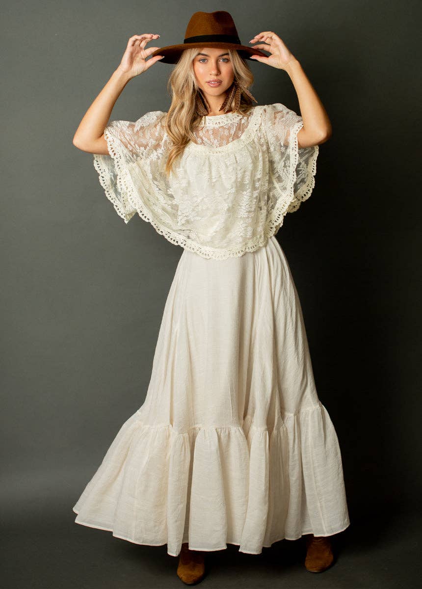 Joyfolie - Women's Erica Top in Cream