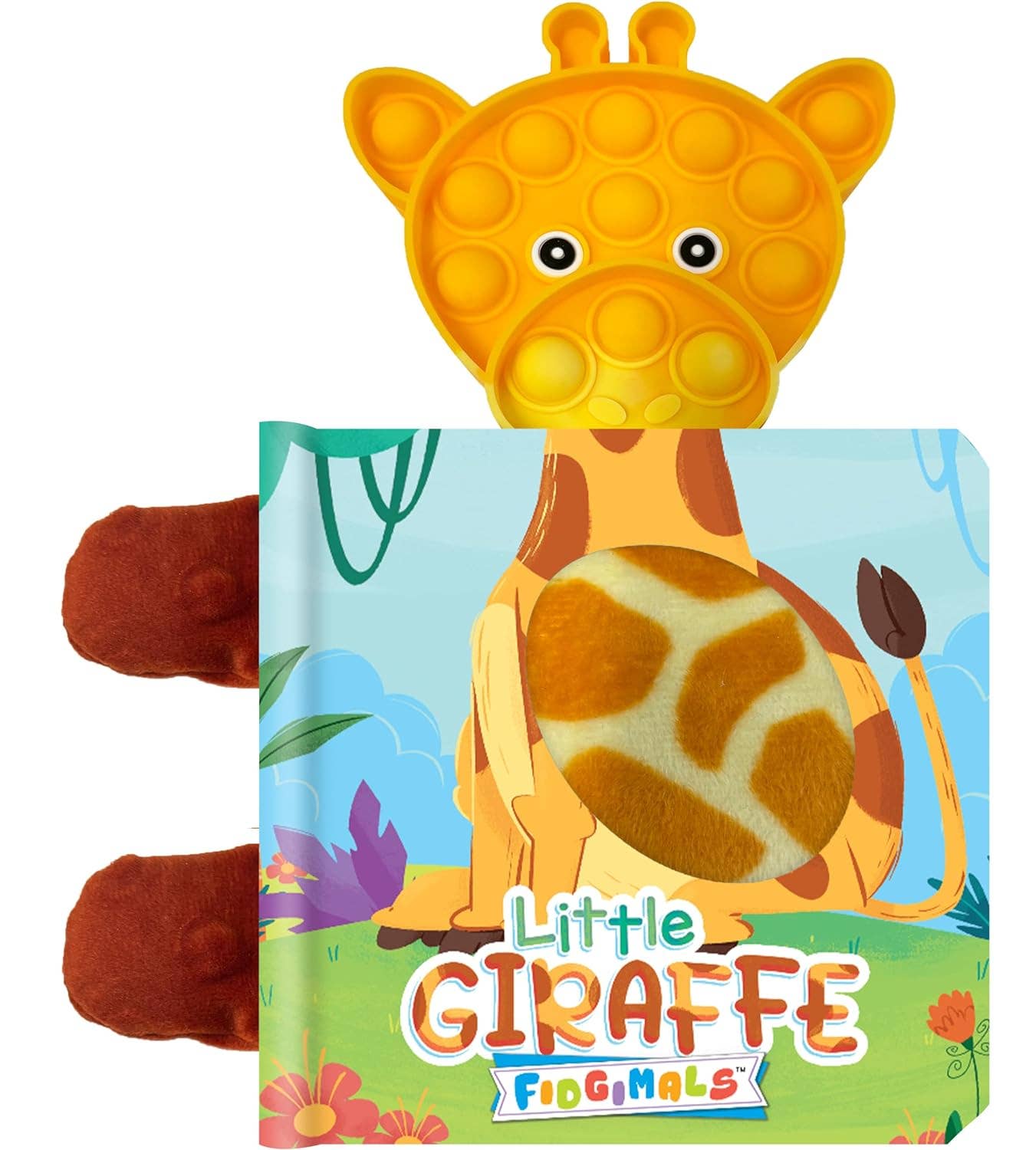 Little Hippo Books - Little Giraffe - Your Sensory Fidget Friend