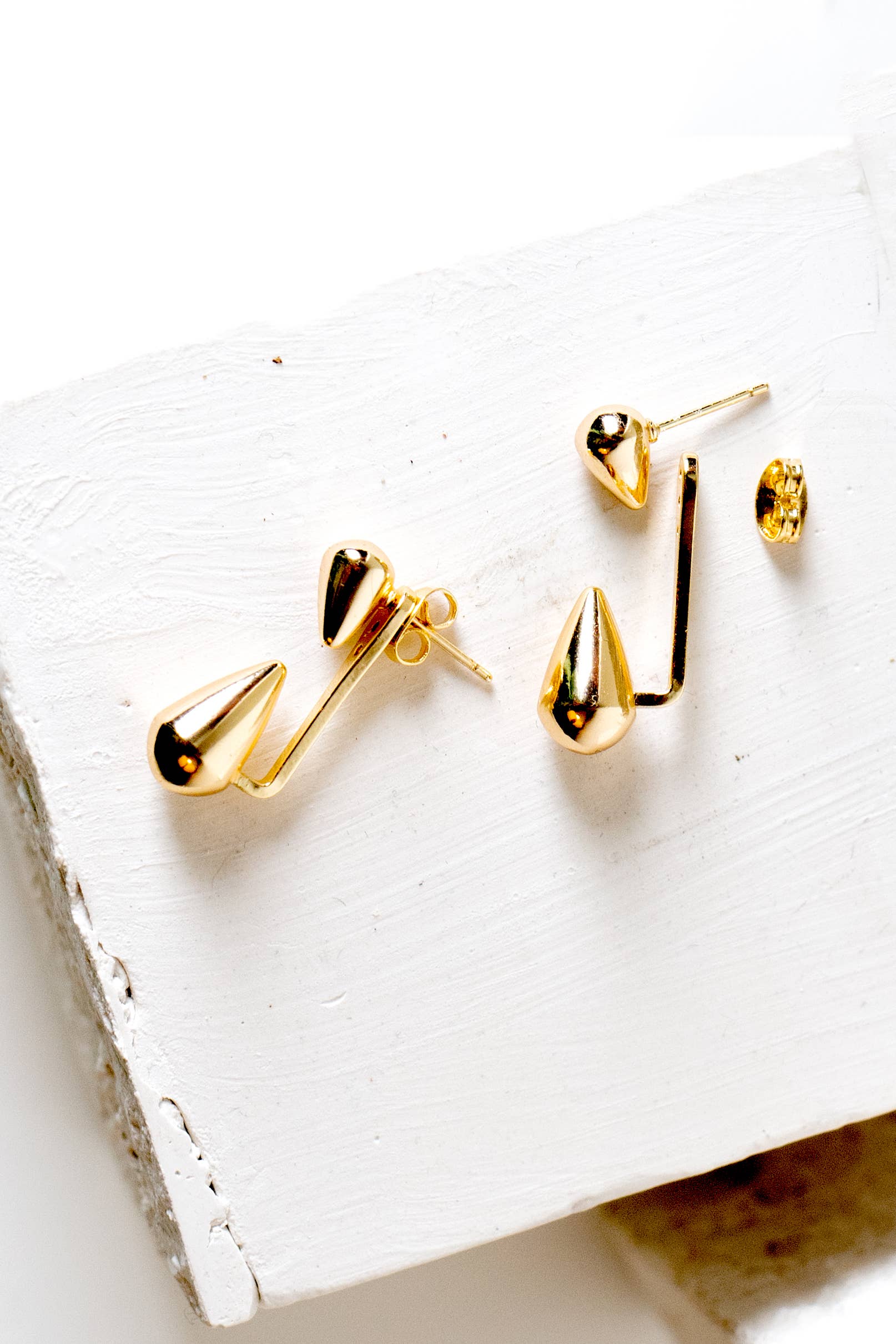 Peter and June - Gold Rush Layered Earring