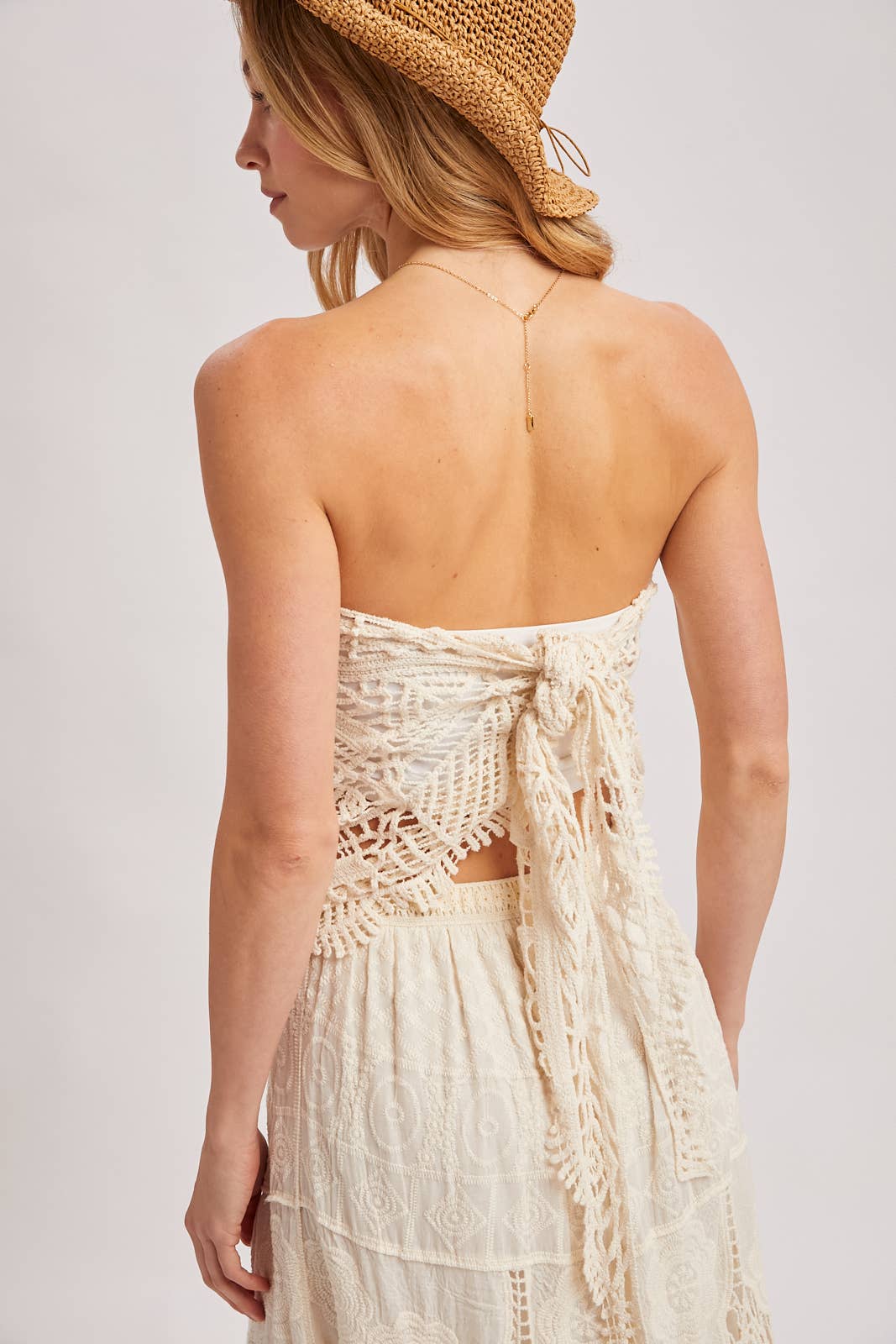 Bluivy - SHEER MULTI-FUNCTIONAL WRAP CROCHET BEACH COVER-UP