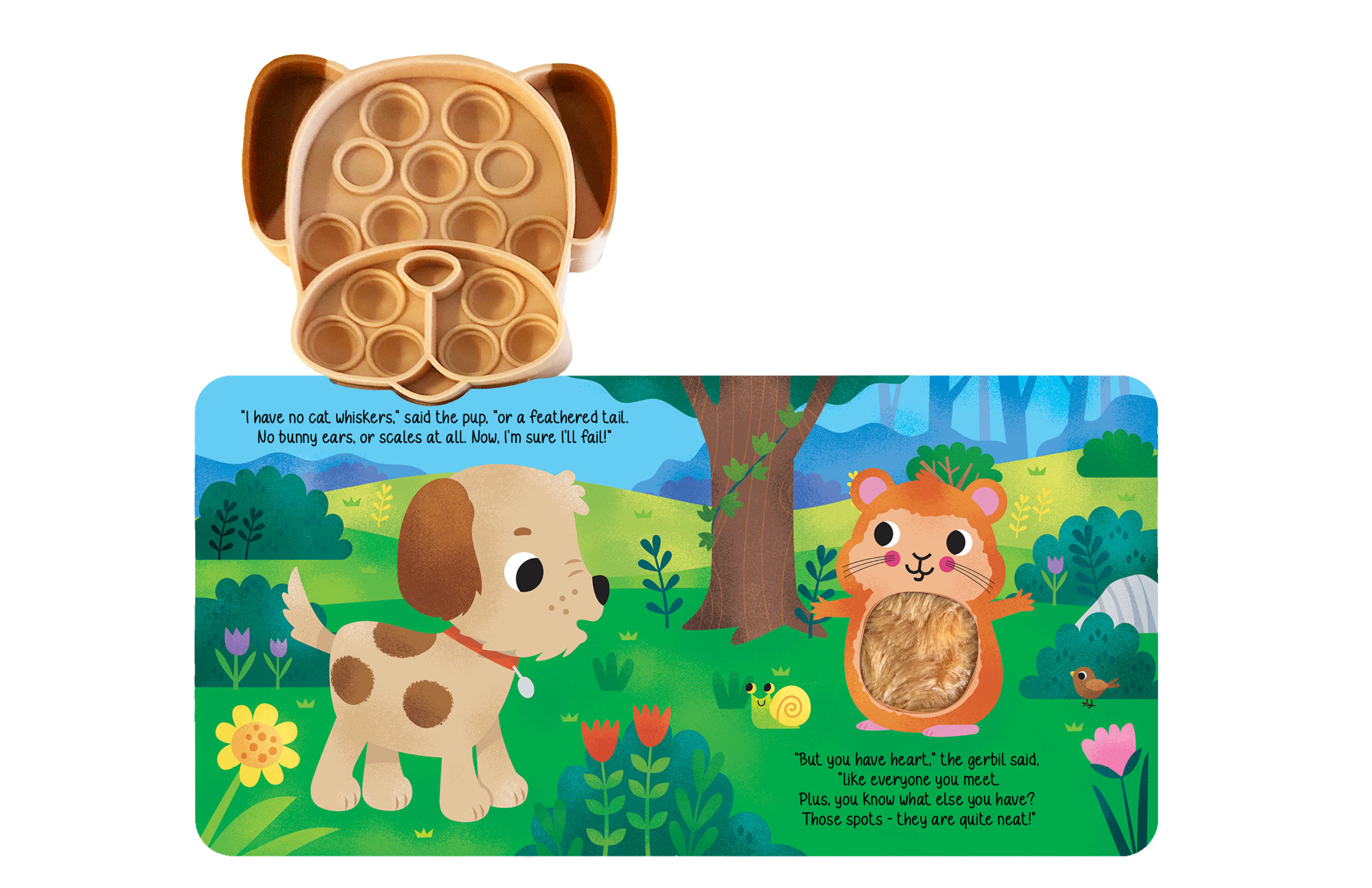 Little Hippo Books - Little Puppy - Your Sensory Fidget Friend