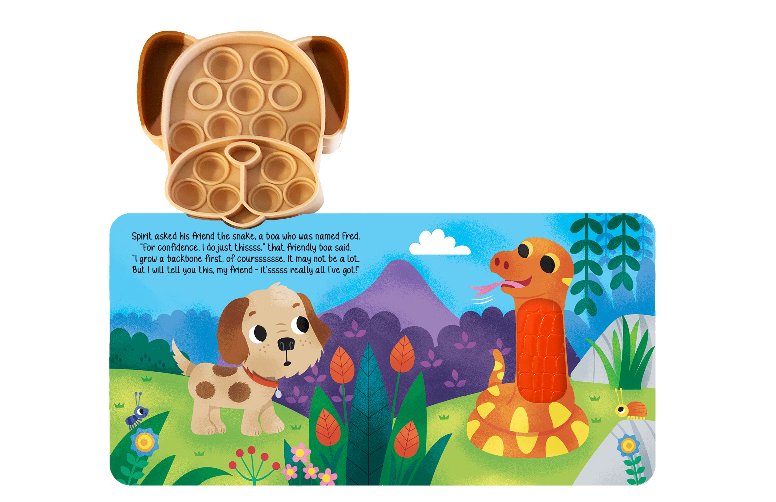 Little Hippo Books - Little Puppy - Your Sensory Fidget Friend