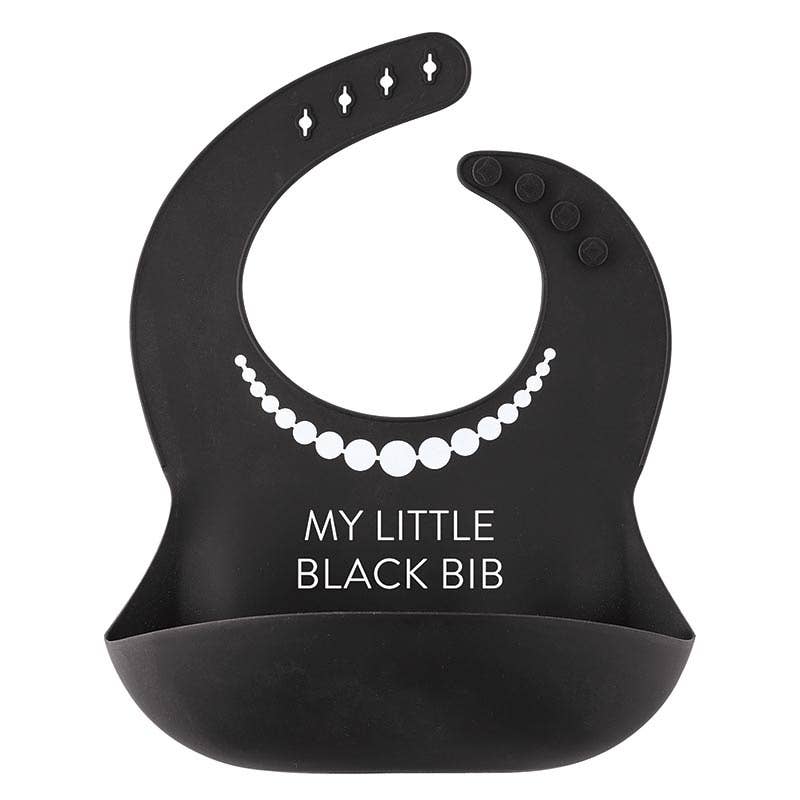 Stephan Baby by Creative Brands - Bib - My Little Black Bib