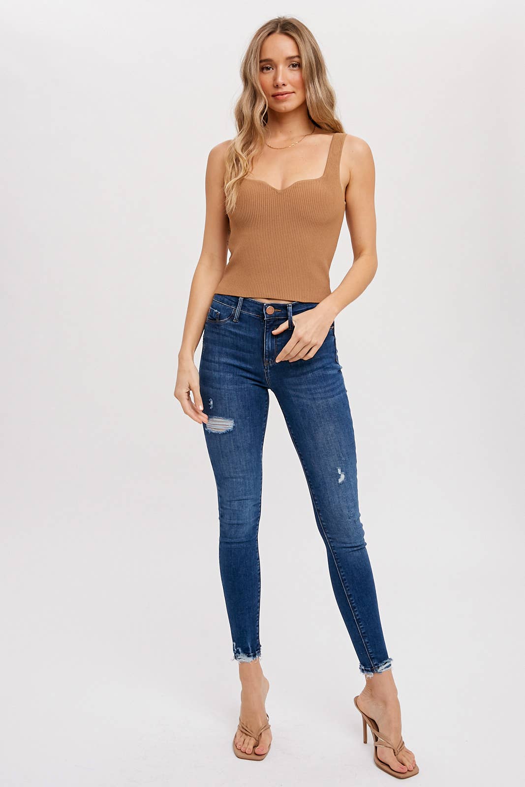 Bluivy - ESSENTIAL RIBBED TANK