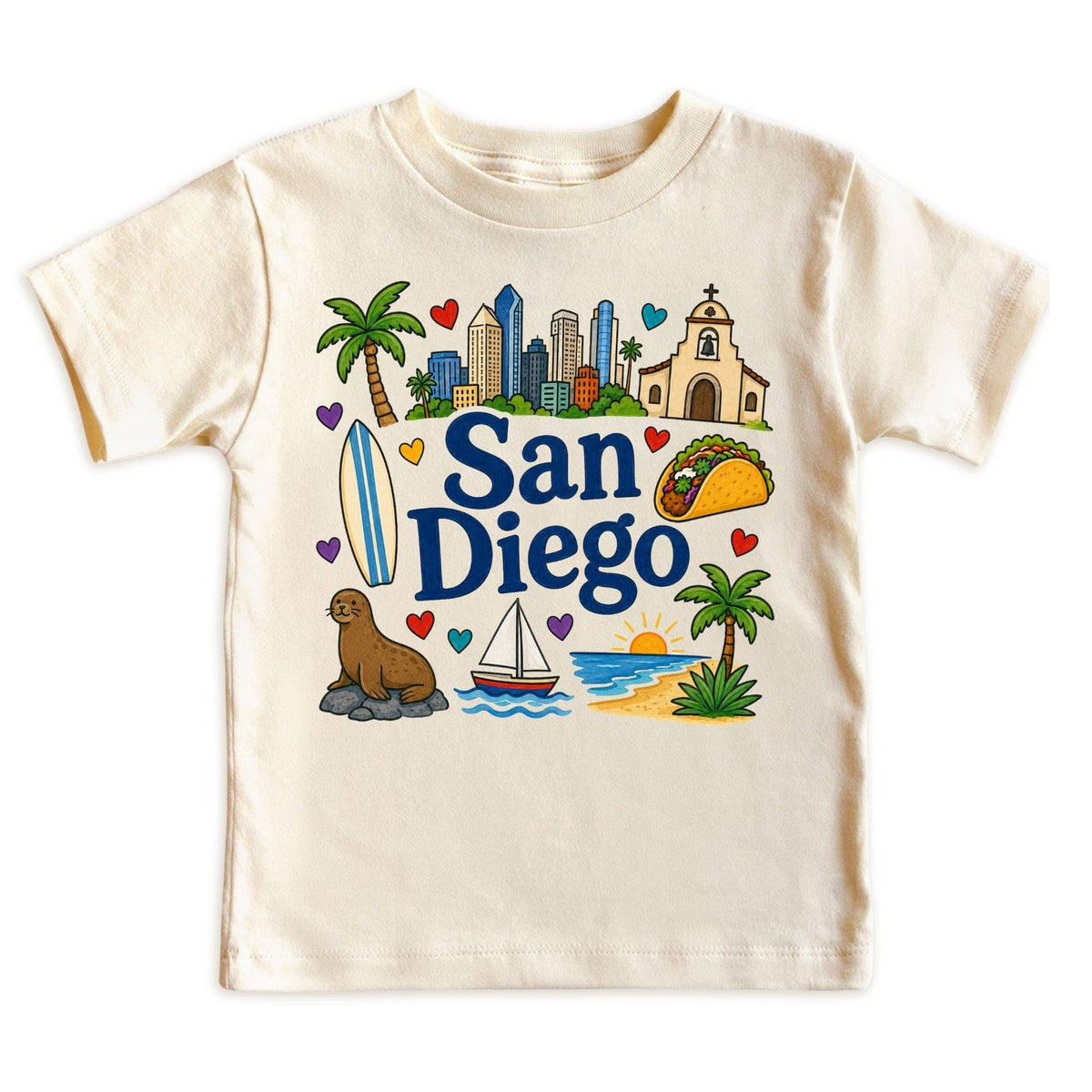 EnjoyMyDesign - San Diego Kids T-Shirt