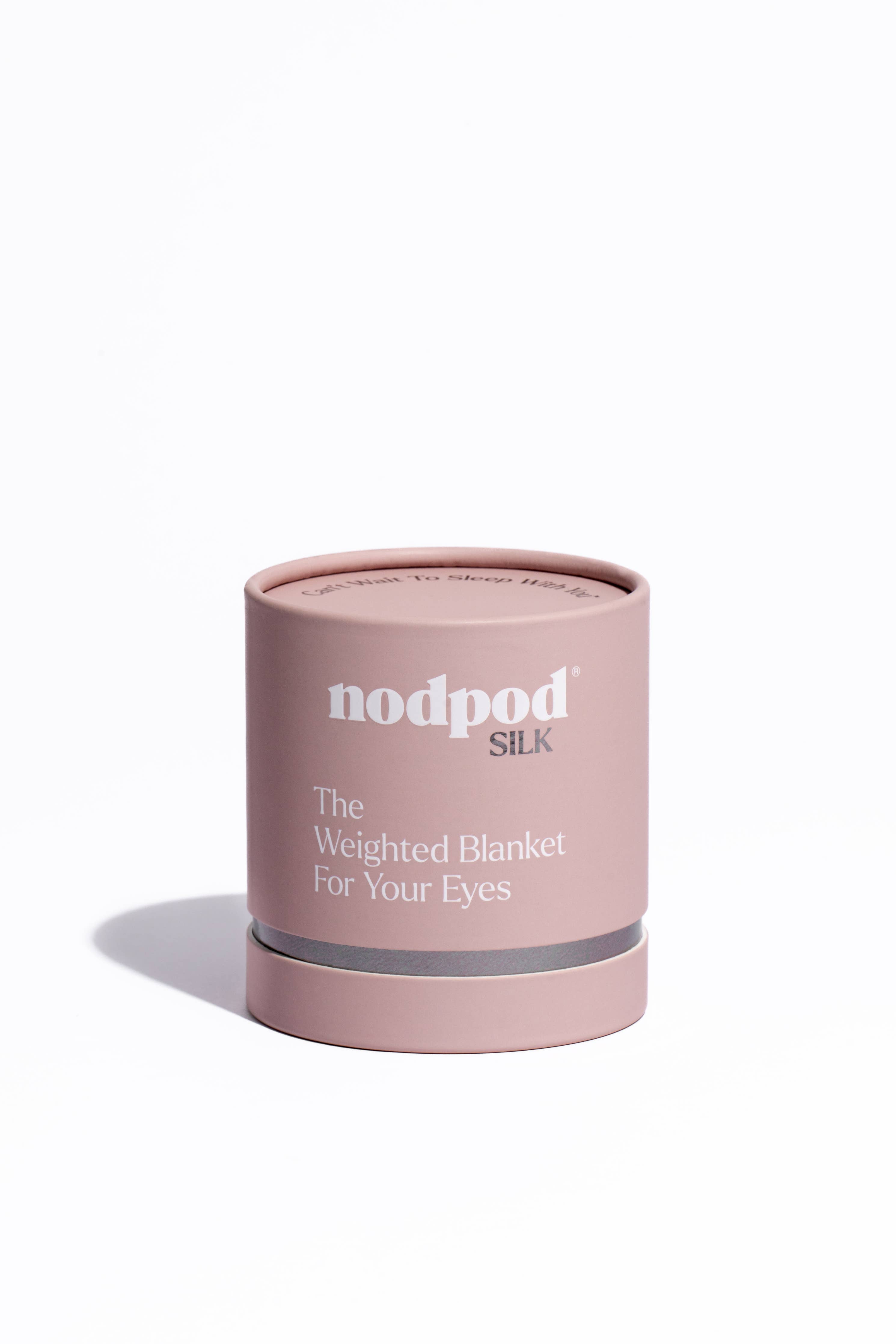 nodpod - Silk Weighted Sleep Mask- Petal - Eye Mask