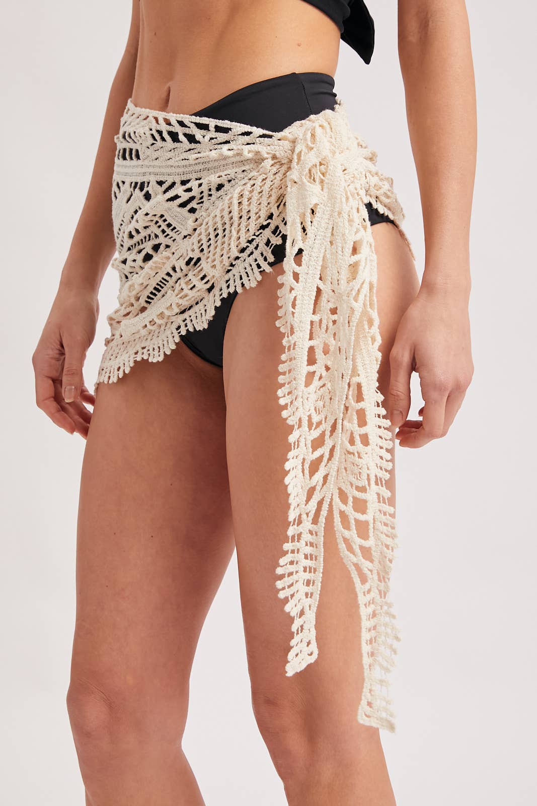 Bluivy - SHEER MULTI-FUNCTIONAL WRAP CROCHET BEACH COVER-UP